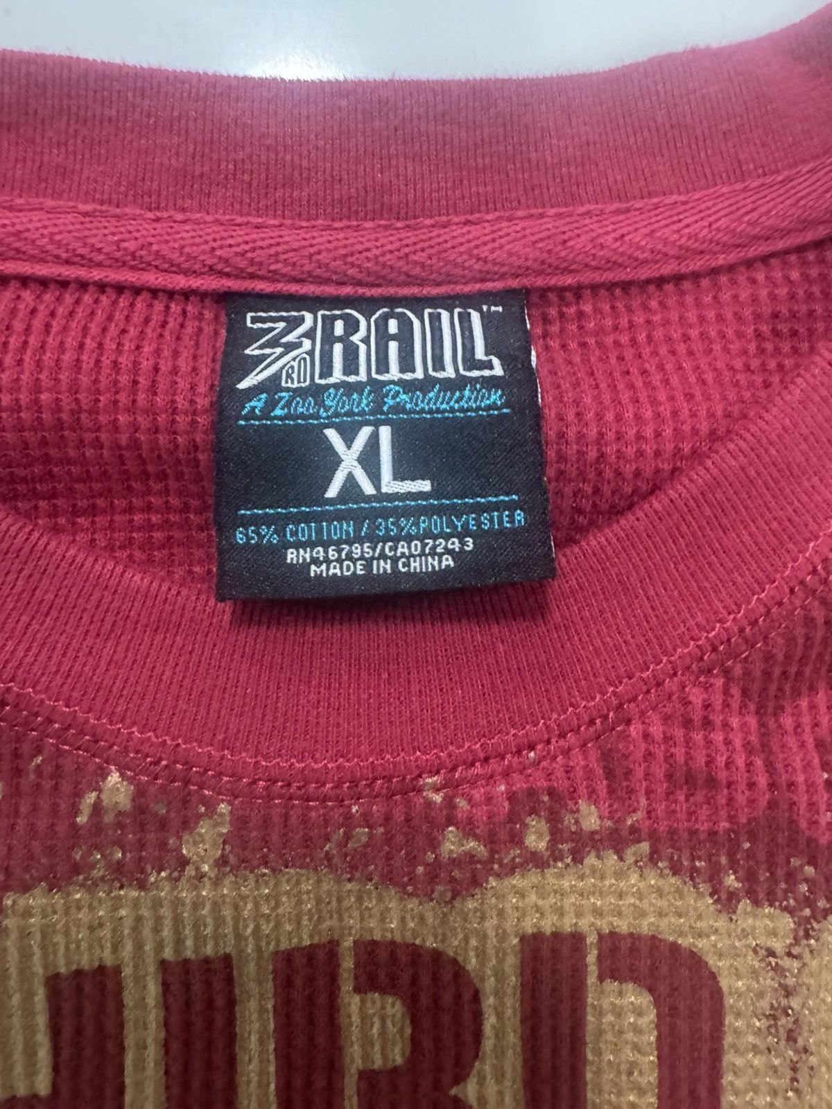 Zoo York Y2K Third Rail Thermal Long Sleeve 🔥 Size US XL / EU 56 / 4 - 3 Thumbnail