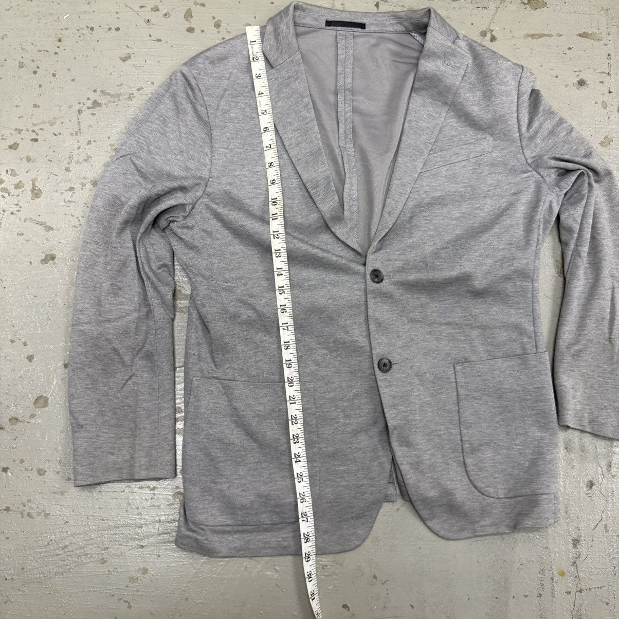 Japanese Brand Japanese Brand Jersey Blazer Light Grey Size US L / EU 52-54 / 3 - 5 Thumbnail