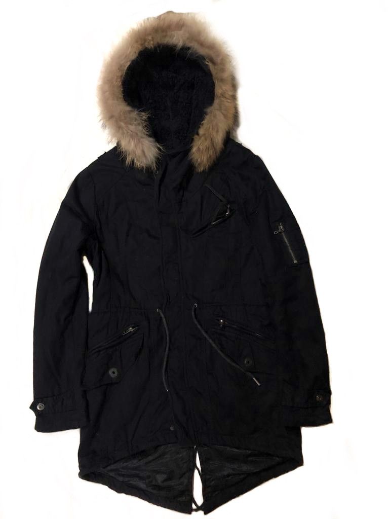 GOSTAR DE FUGA × If Six Was Nine × KMRii Fuga Hooded Fur Fishtail Parkas Ninja Jacket Size US S / EU 44-46 / 1 - 1 Thumbnail