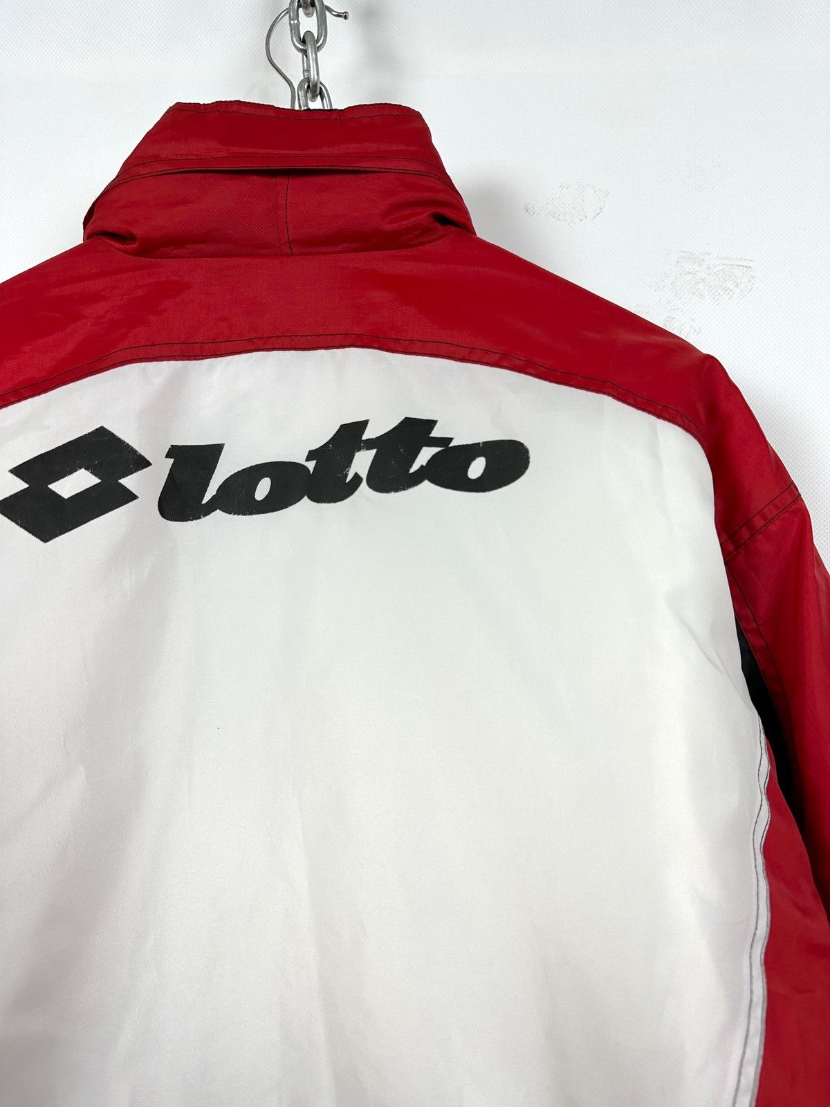 Lotto Sport 90s Vintage Lotto AC Milan Soccer Parka Coat Jacket Size US M / EU 48-50 / 2 - 17 Thumbnail