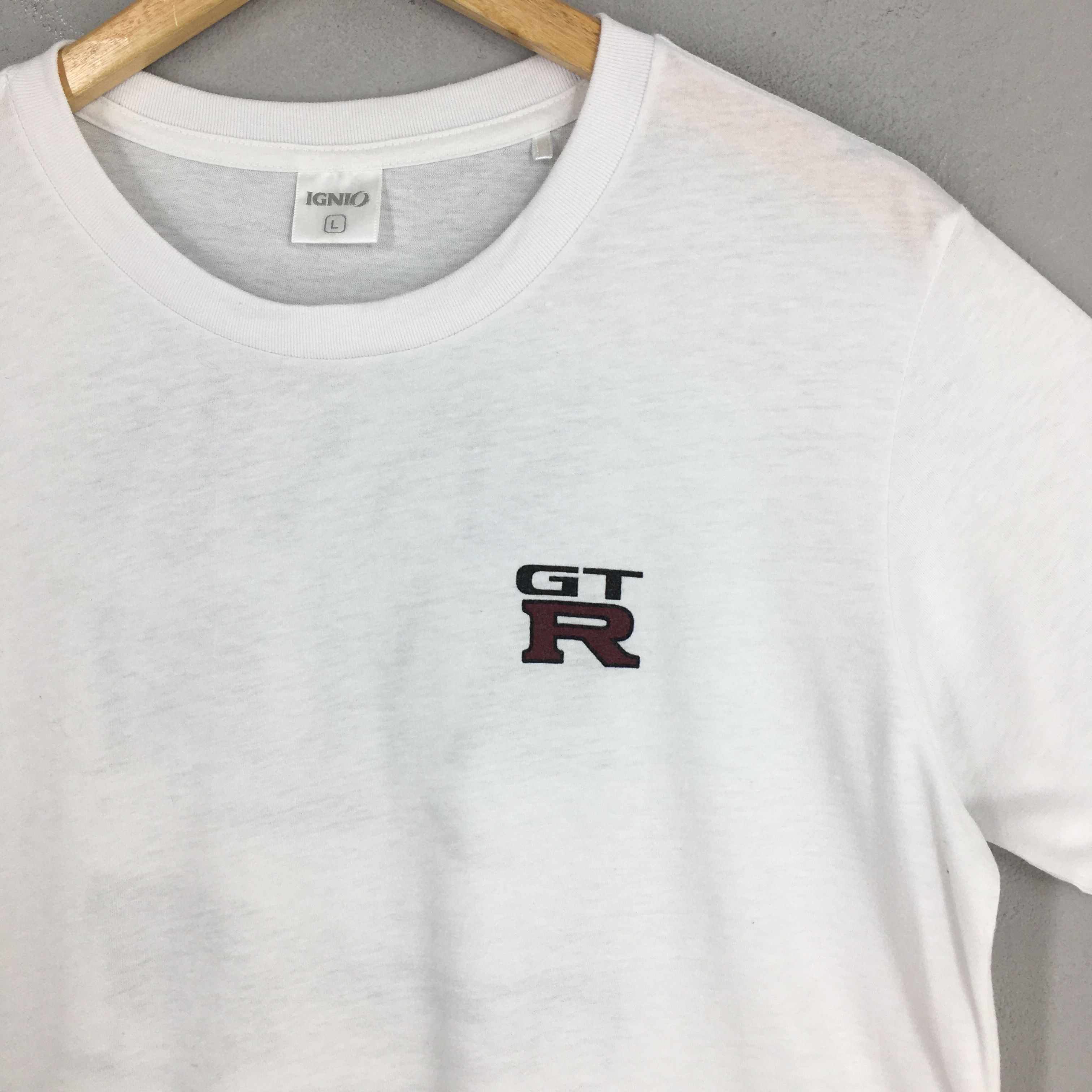 Japanese Brand Vintage Nissan GT-R BNR34 Skyline Racing T shirt Large Size US L / EU 52-54 / 3 - 6 Thumbnail