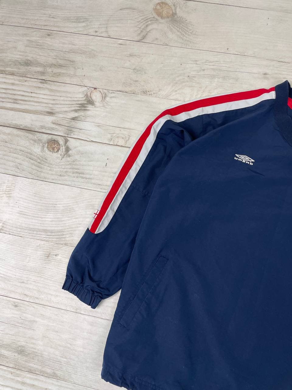 Umbro Umbro England 2002 2004 Sweatshirt Drill Top Windbreaker Size US L / EU 52-54 / 3 - 6 Thumbnail
