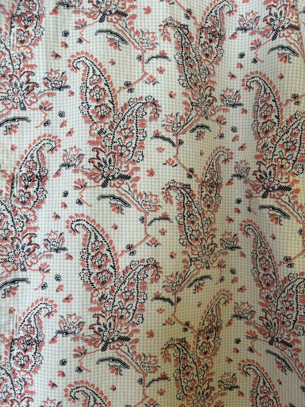 Perry Ellis Perry Ellis Paisley Short sleeve men’s button down Size US L / EU 52-54 / 3 - 3 Thumbnail