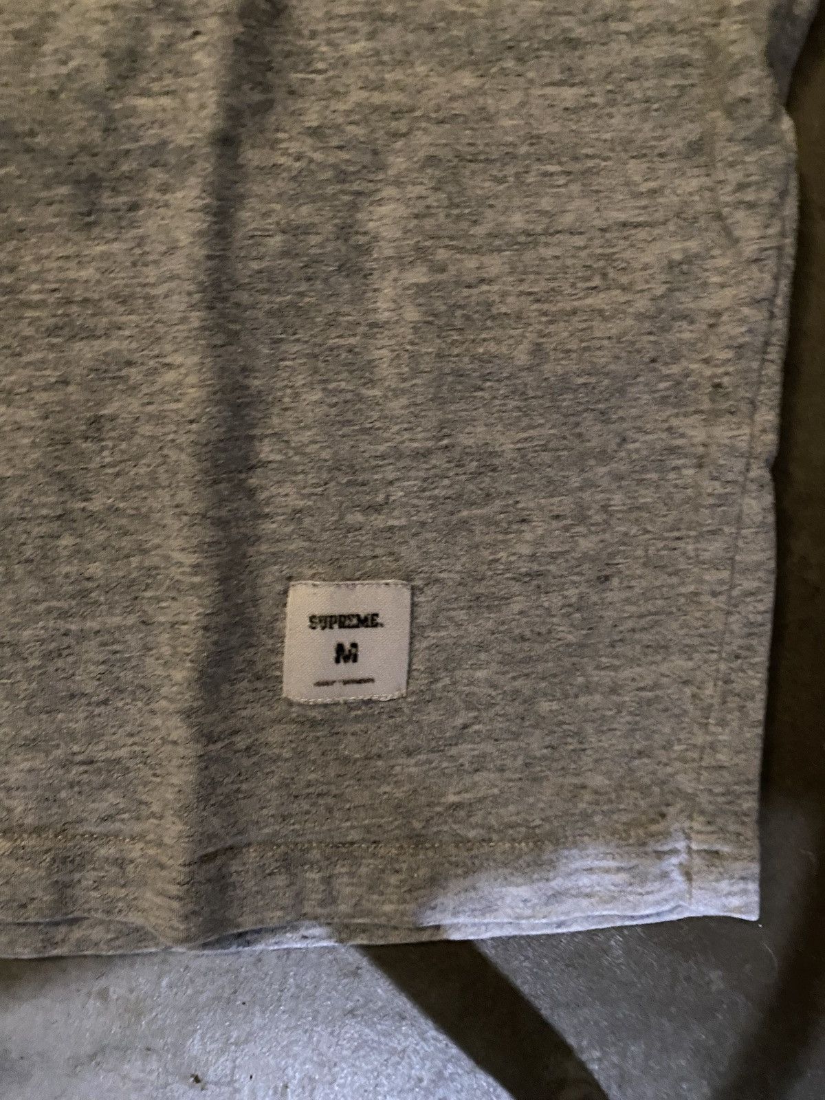Supreme Supreme Dotted Arc Top Heather Grey Size US M / EU 48-50 / 2 - 5 Thumbnail