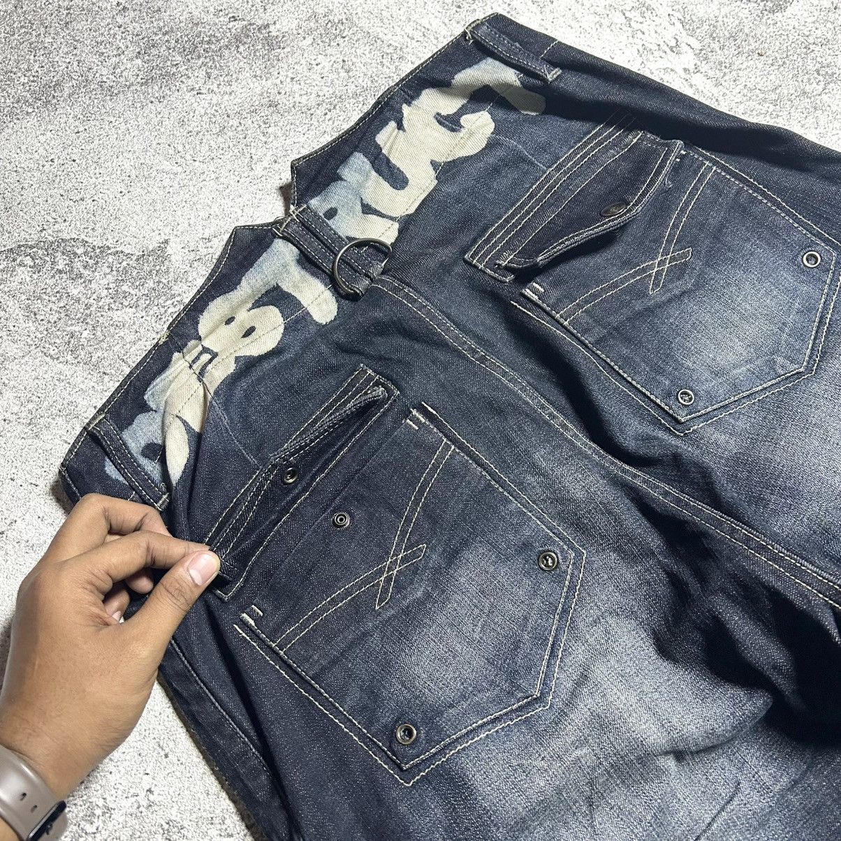 Japanese Brand Vintage Pants Denim PPFM DESTRUCT Strect Material Size US 35 - 20 Thumbnail