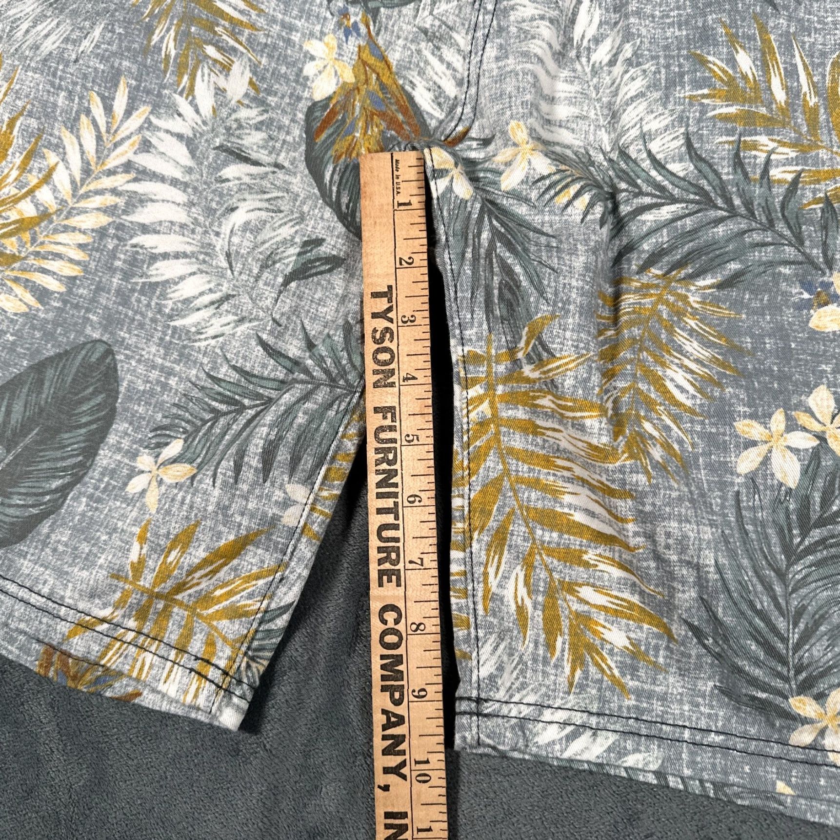 Prana VINTAGE Prana Shorts Men 38 Casual Chino Cotton Blend Stretch Hawaiian Floral 10" Inseam Size US 38 / EU 54 - 3 Thumbnail