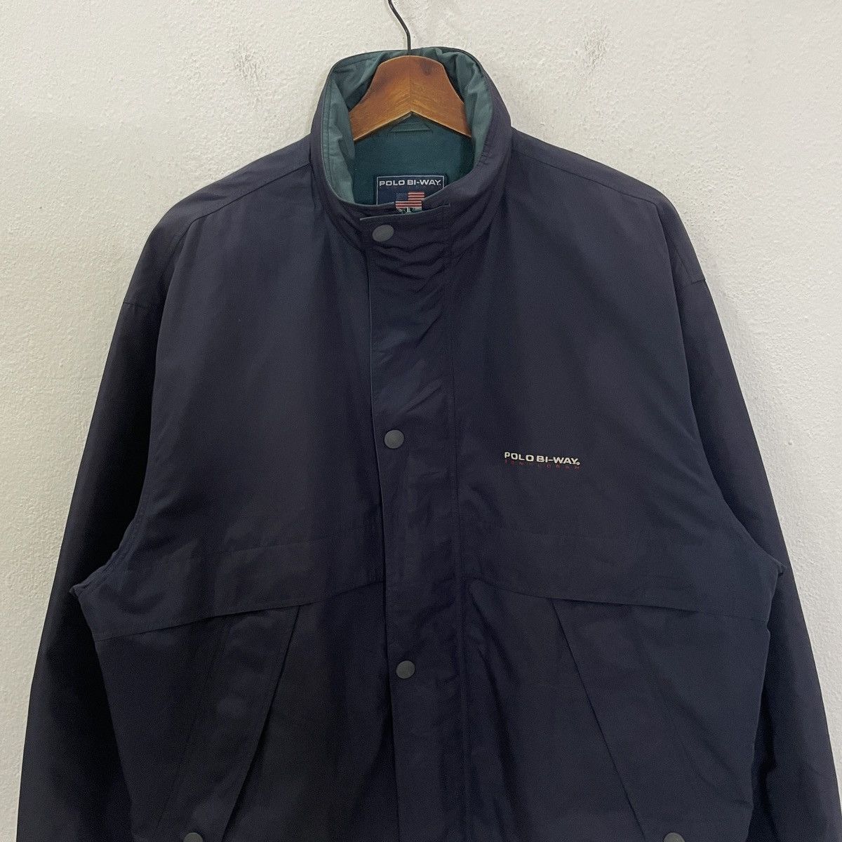 Japanese Brand Vintage Polo Bi-way Sports Jacket Size US XL / EU 56 / 4 - 4 Thumbnail