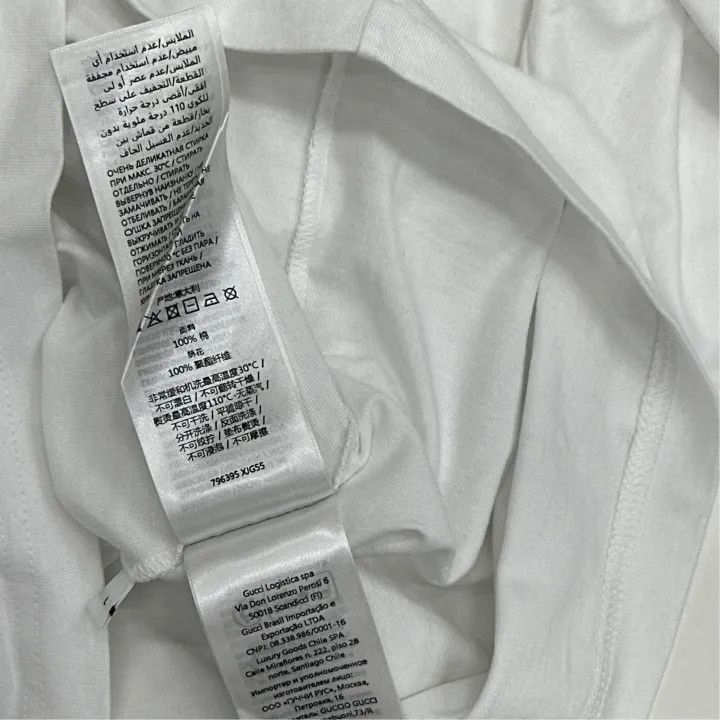 Gucci Gucci Gucci Logo Embroidery Relaxed Fit T-Shirt -2506 Size US L / EU 52-54 / 3 - 3 Thumbnail