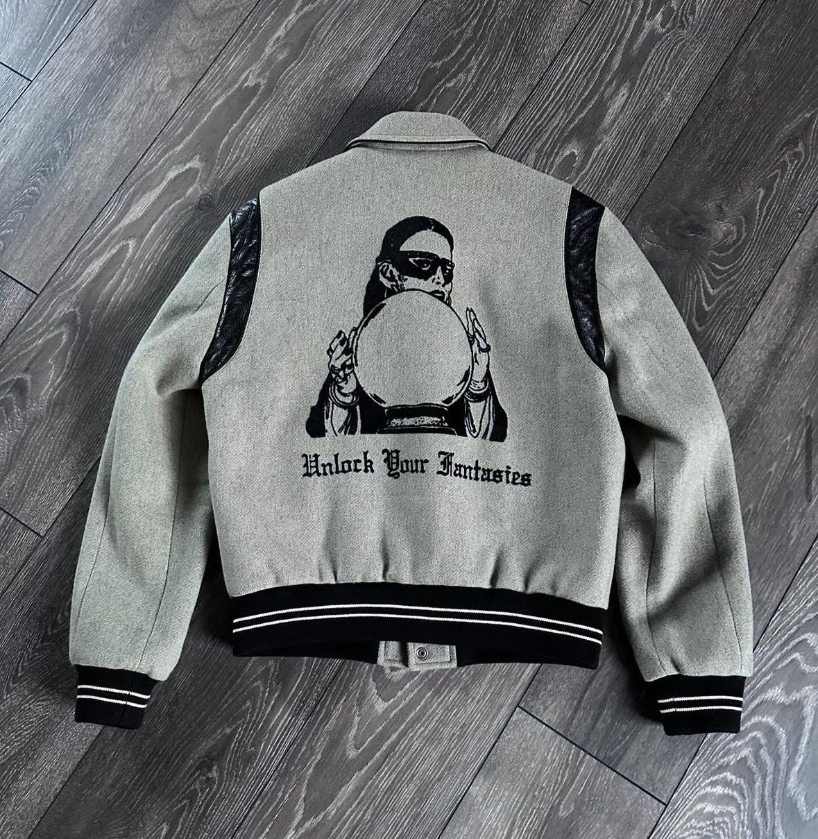 Celine × Hedi Slimane Celine Teddy “Unlock Your Fantasies” Varsity Jacket 50 size Size US M / EU 48-50 / 2 - 13 Thumbnail