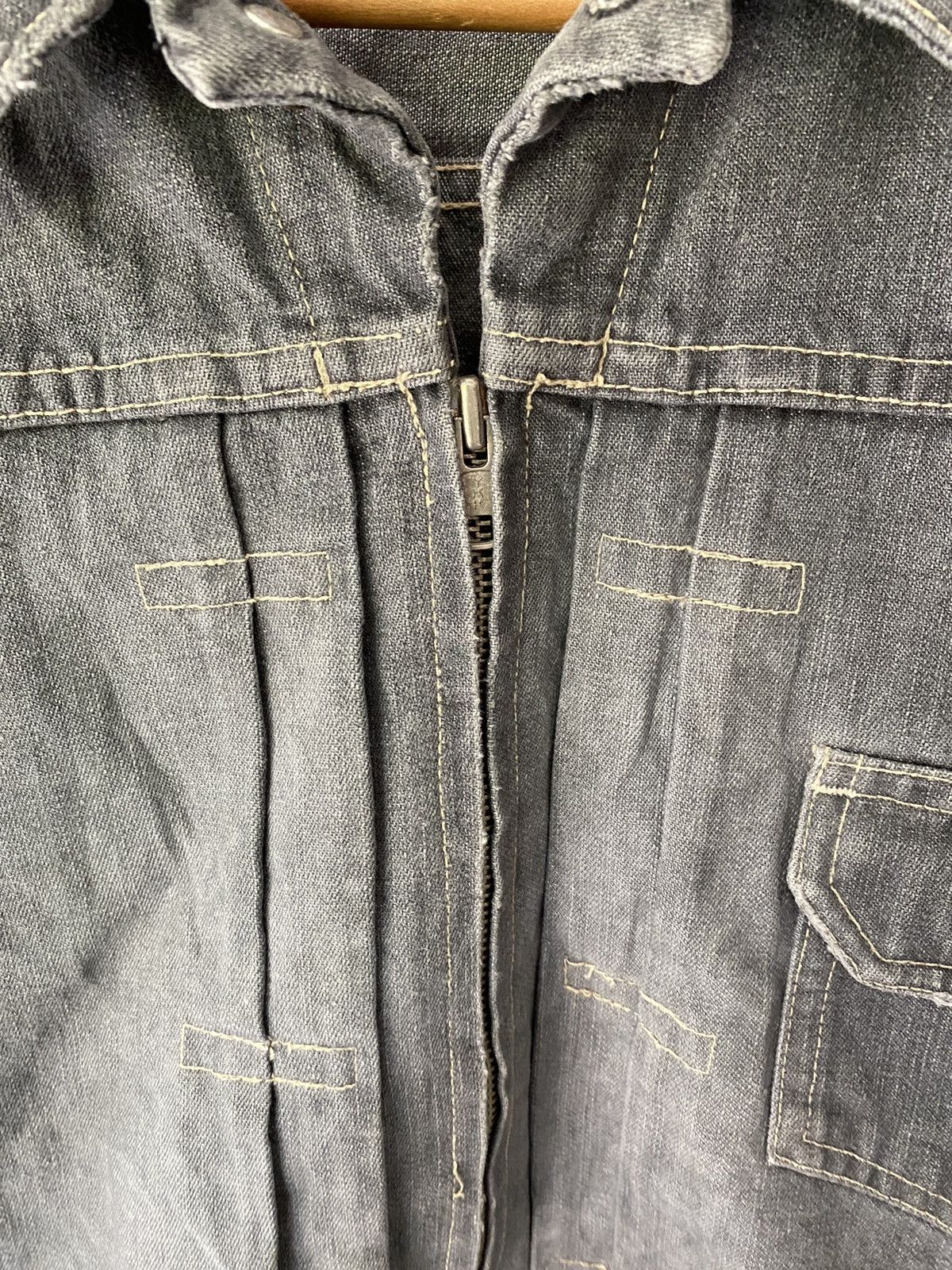 Japanese Brand AW2001 Revolver Japan denim Jacket Size US S / EU 44-46 / 1 - 6 Thumbnail