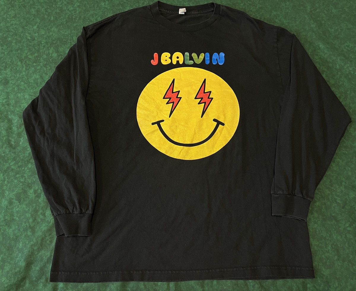 J Balvin J Balvin Arcoiris Concert Tour - Double Sided W/ Dates Tee Size US XL / EU 56 / 4 - 1 Thumbnail