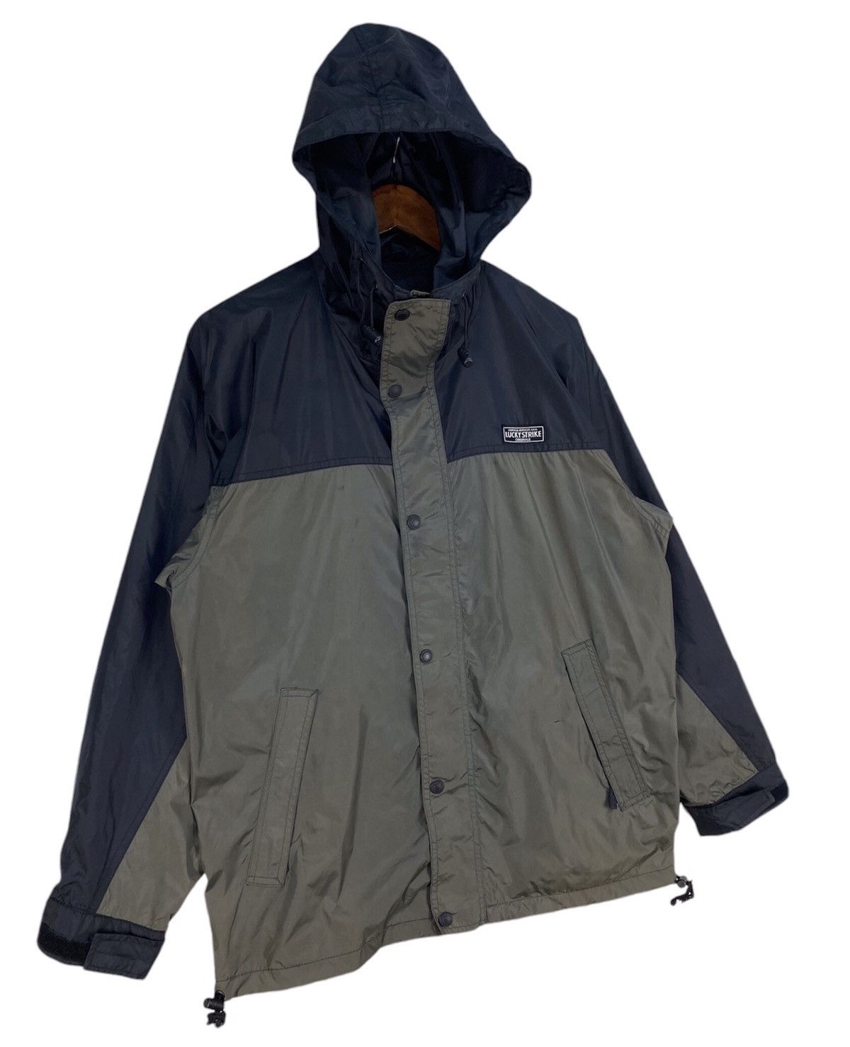 Japanese Brand × Vintage 💥RARE💥LUCKY STRIKE HOODIE JACKET Size US M / EU 48-50 / 2 - 2 Thumbnail