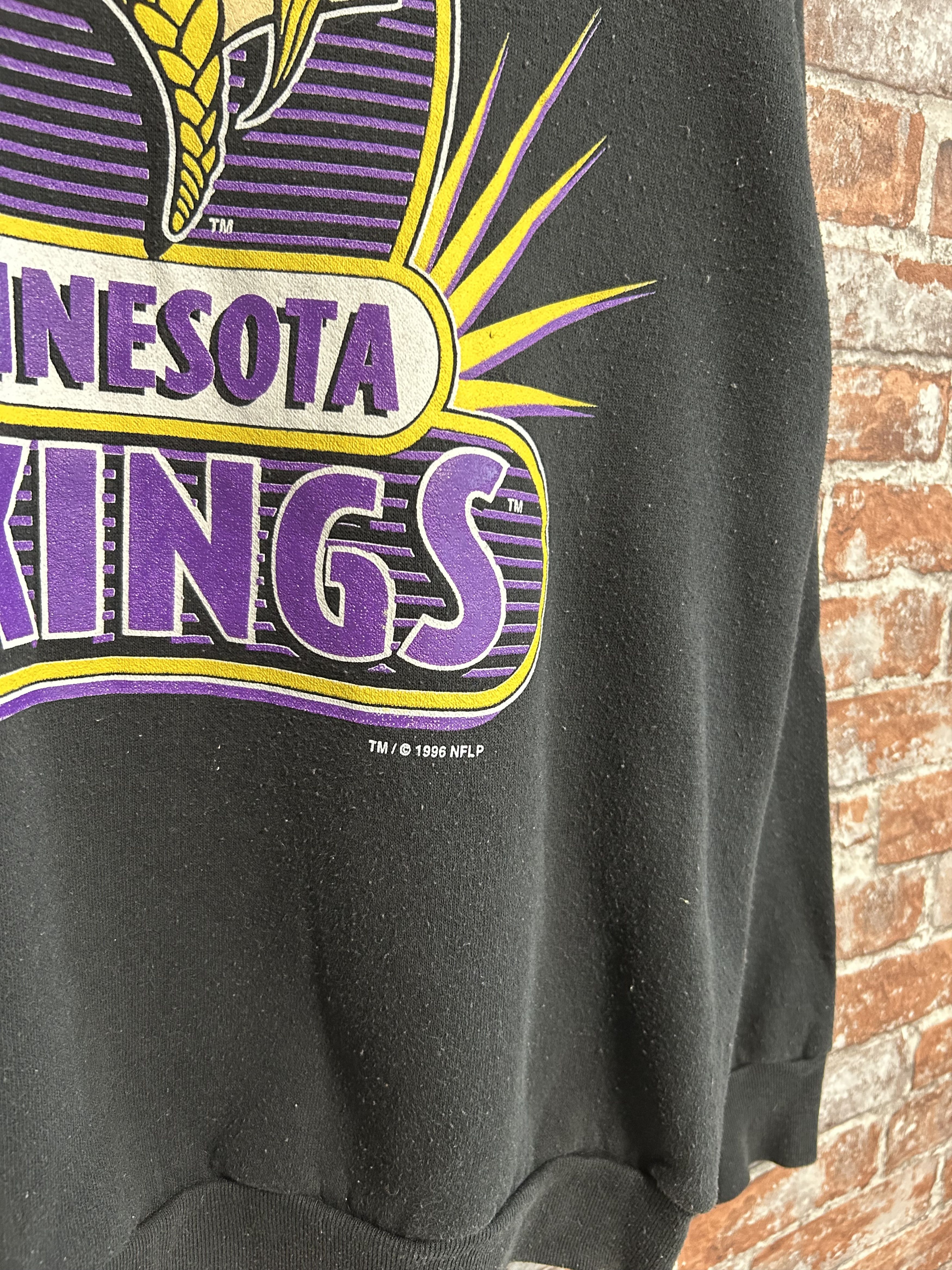 NFL Vintage 1996 Minnesota Vikings NFL Football Sweatshirt Size US L / EU 52-54 / 3 - 4 Thumbnail