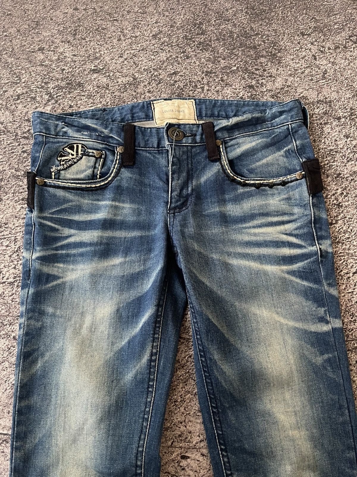 Japanese Brand Lolita skull ifsixwasnine poem skinny jeans Size 28" / US 6 / IT 42 - 6 Thumbnail