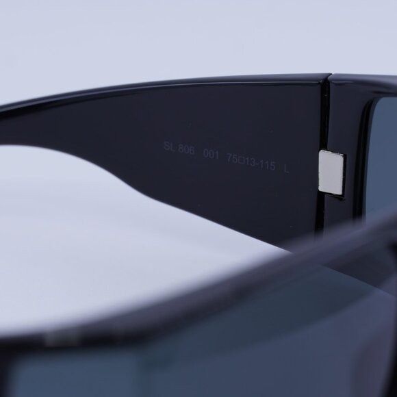 Saint Laurent Paris 🕶️ New Saint Laurent SL806 001 Sunglasses - Black Frame Size ONE SIZE - 7 Thumbnail