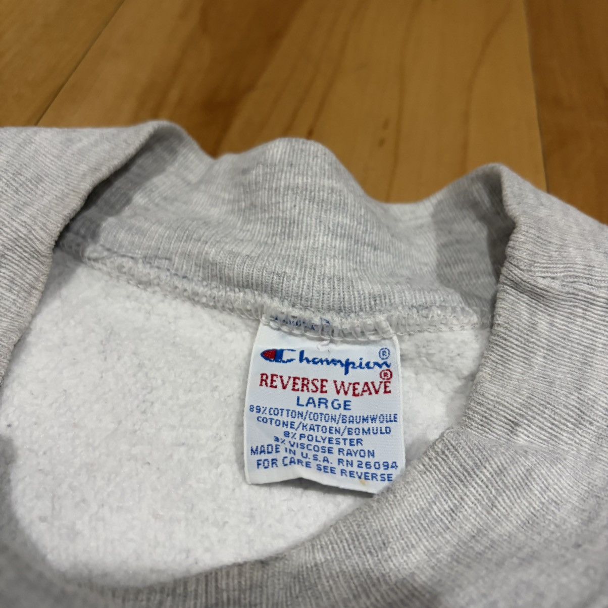 Champion Vintage champion reverse weave sweatshirt Side Pocket Size US L / EU 52-54 / 3 - 6 Thumbnail