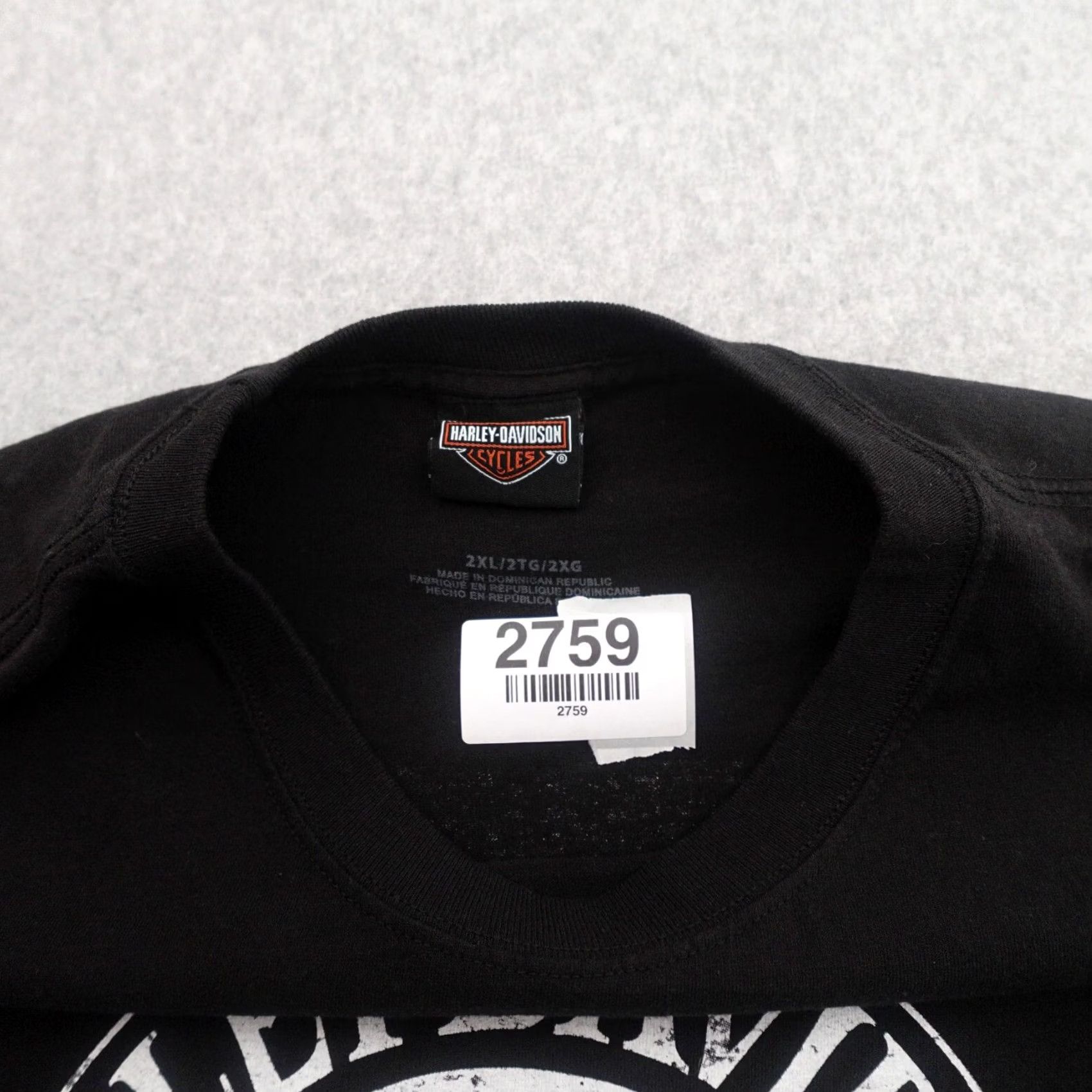 Harley Davidson Harley-Davidson T-Shirt Harley-Davidson Shirt 2XL Black Mens Short Sleeve Vintage Rocker Canoga Park Tshirt Size US XXL / EU 58 / 5 - 6 Thumbnail
