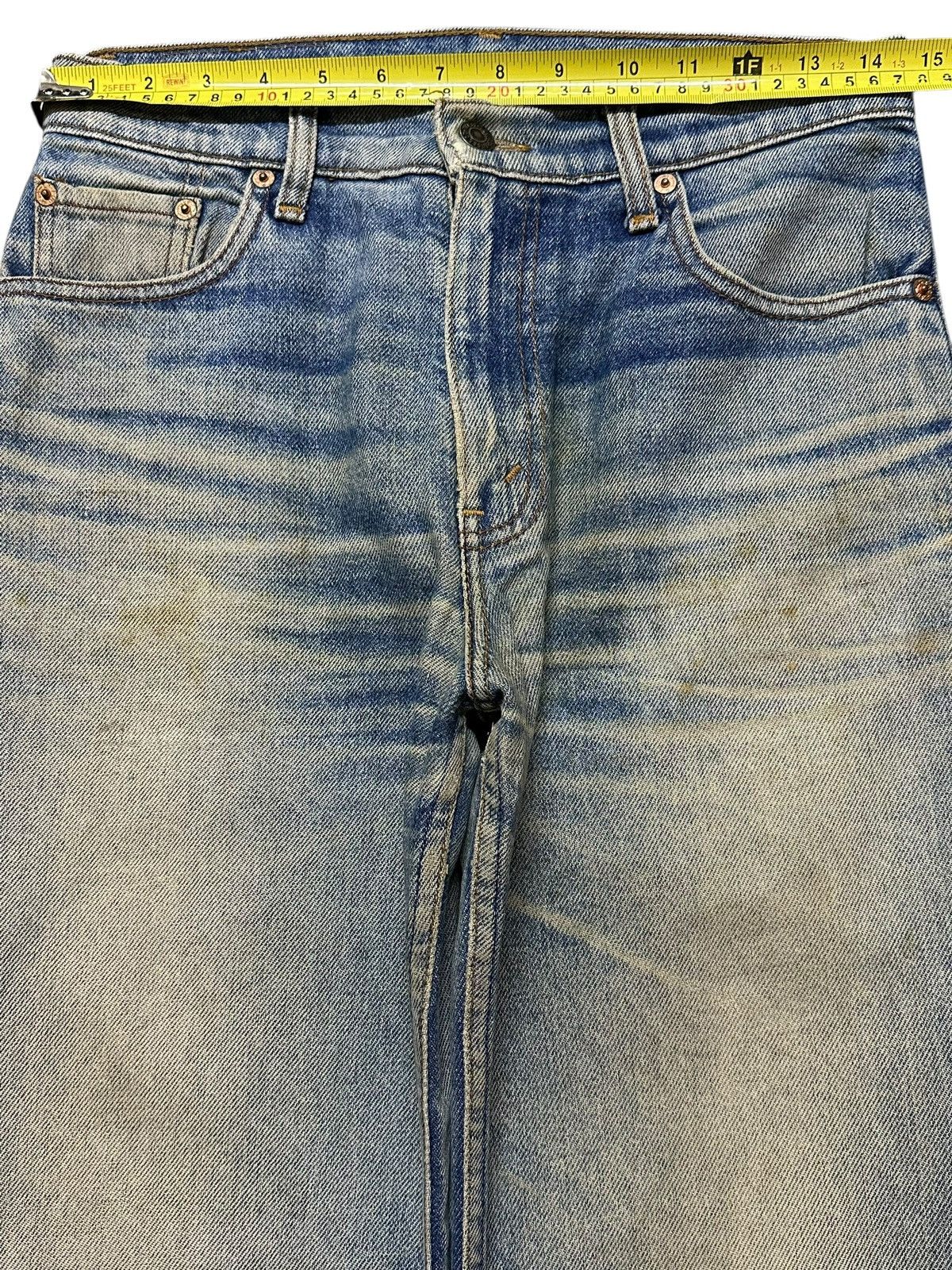 Levi's Vintage 90s Levis 505 Mud Faded Wash Style Jeans Size US 29 - 12 Thumbnail