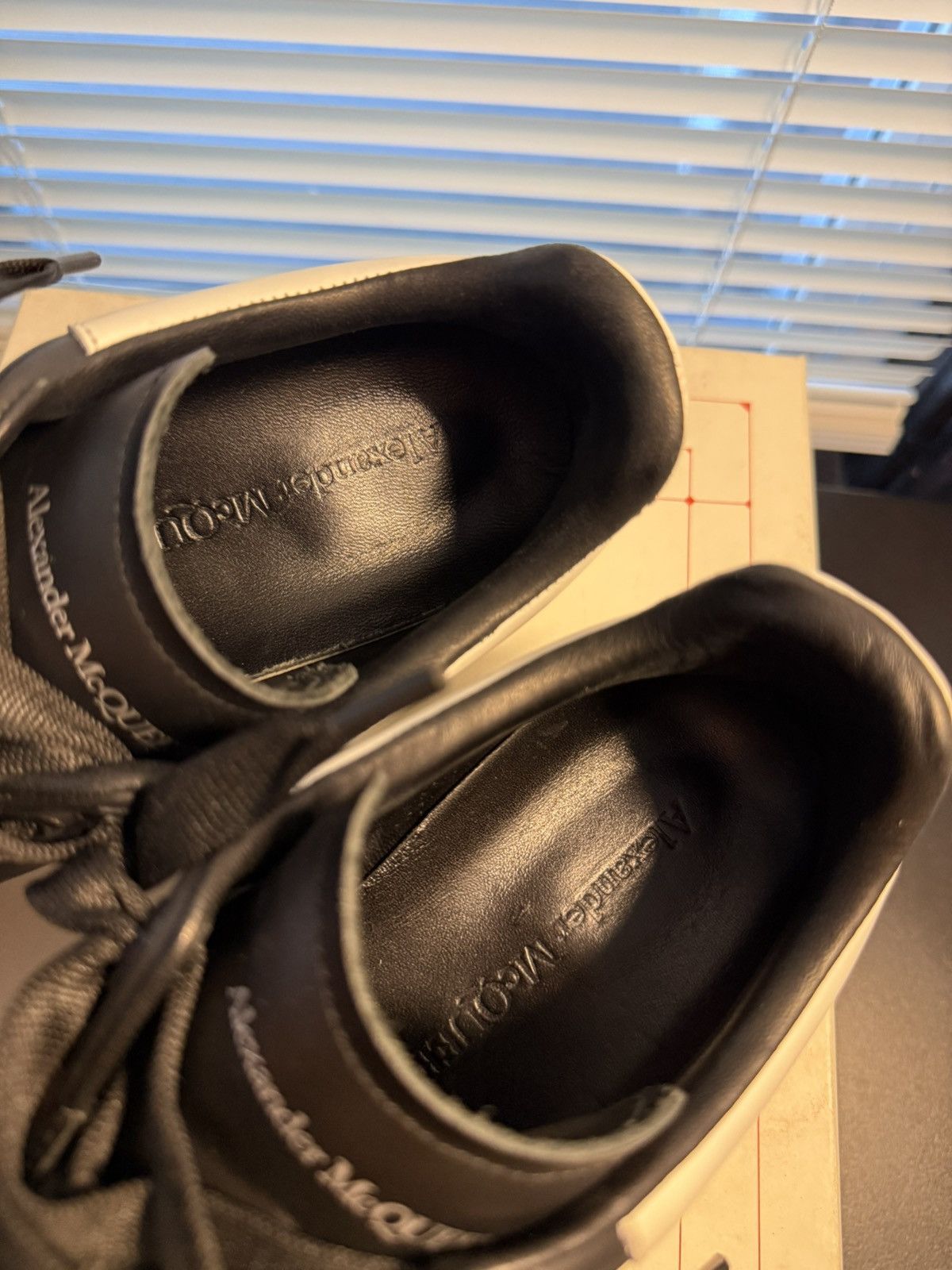Alexander McQueen Alexander Mcqueen Black Sneakers Size 7 US / 40 EU Size US 7 / EU 40 - 17 Thumbnail