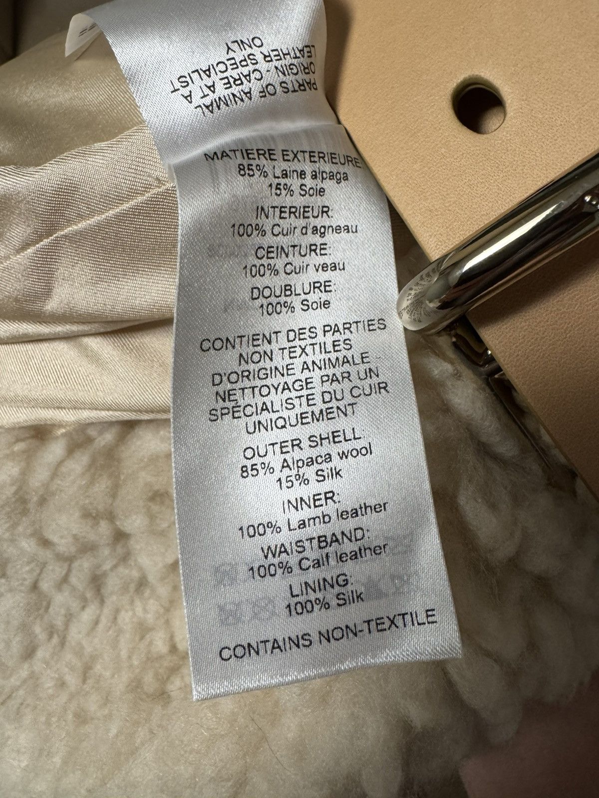 Chloe Chloé belted shearling coat Size S / US 4 / IT 40 - 7 Thumbnail