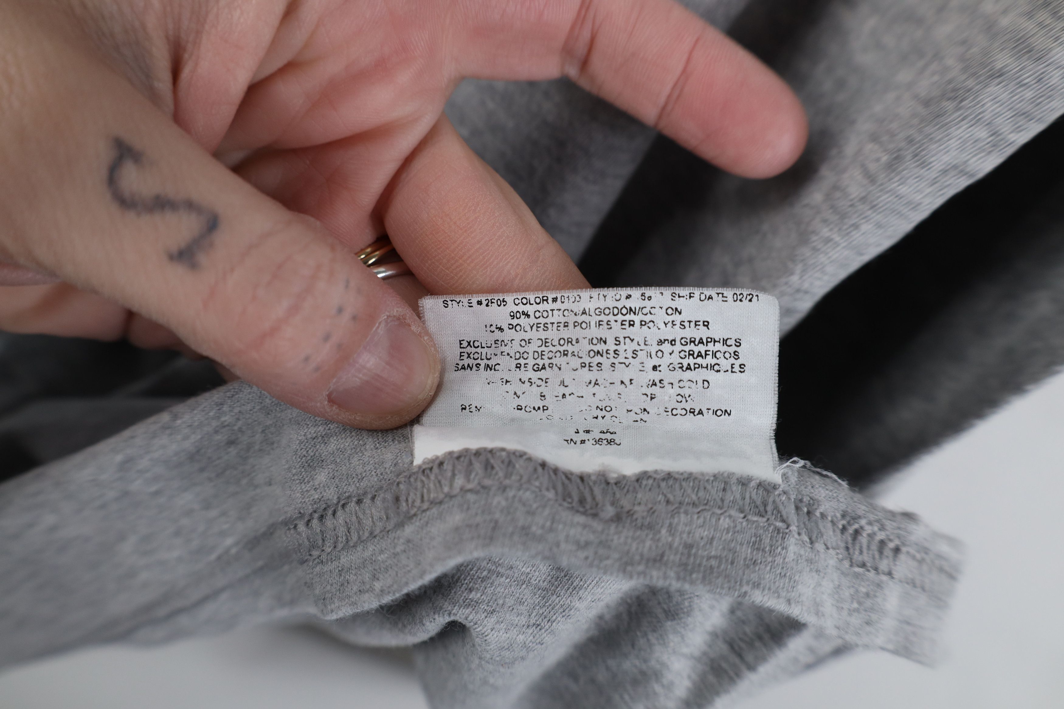Vintage Vintage Y2K NFL Football Long Sleeve T-Shirt Heather Gray Size US L / EU 52-54 / 3 - 9 Thumbnail
