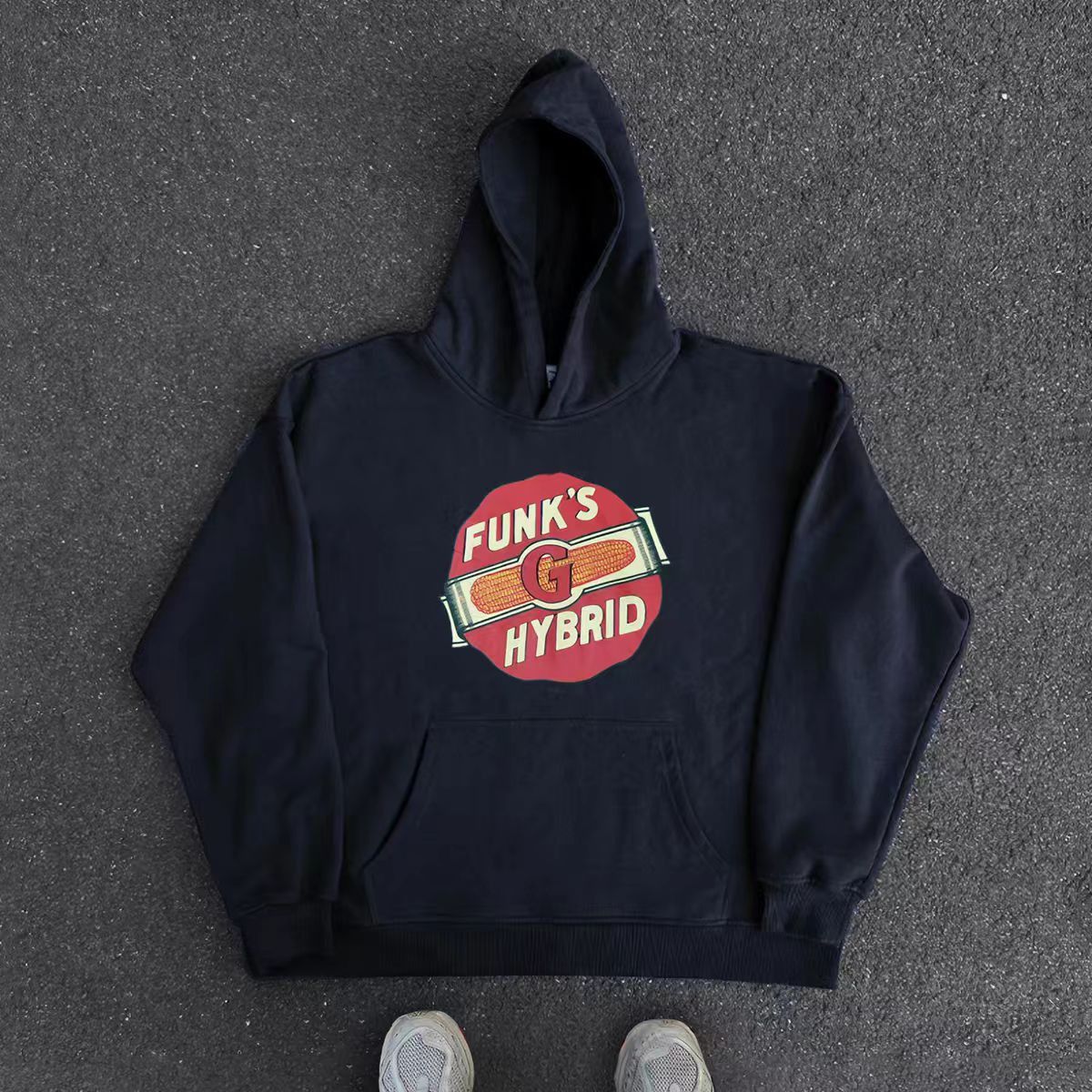 VIBE Vintage Print Hoodie Size US M / EU 48-50 / 2 - 1 Thumbnail