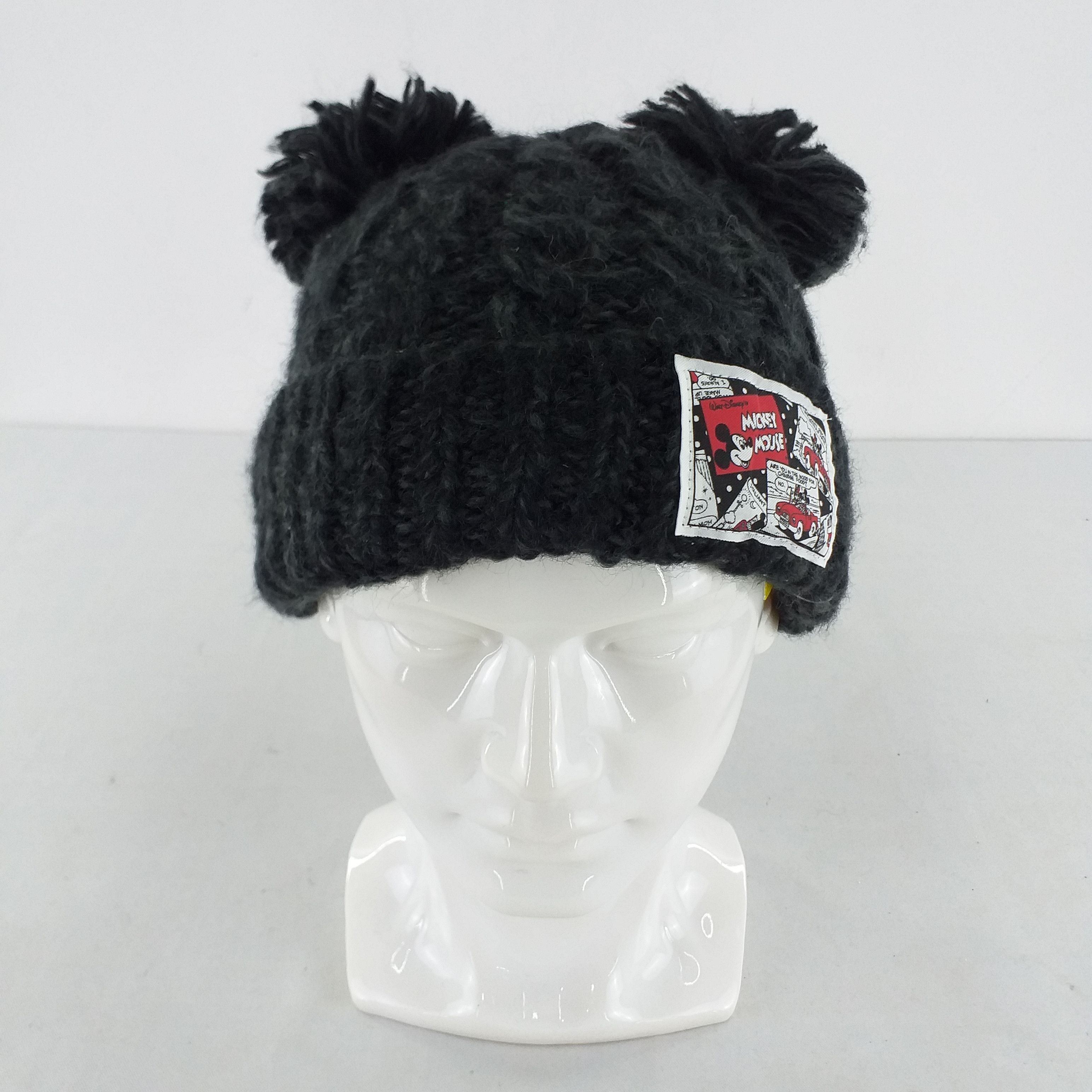 Japanese Brand Mickey Mouse Snowcap Hat Beanie -BN470 Size ONE SIZE - 2 Thumbnail