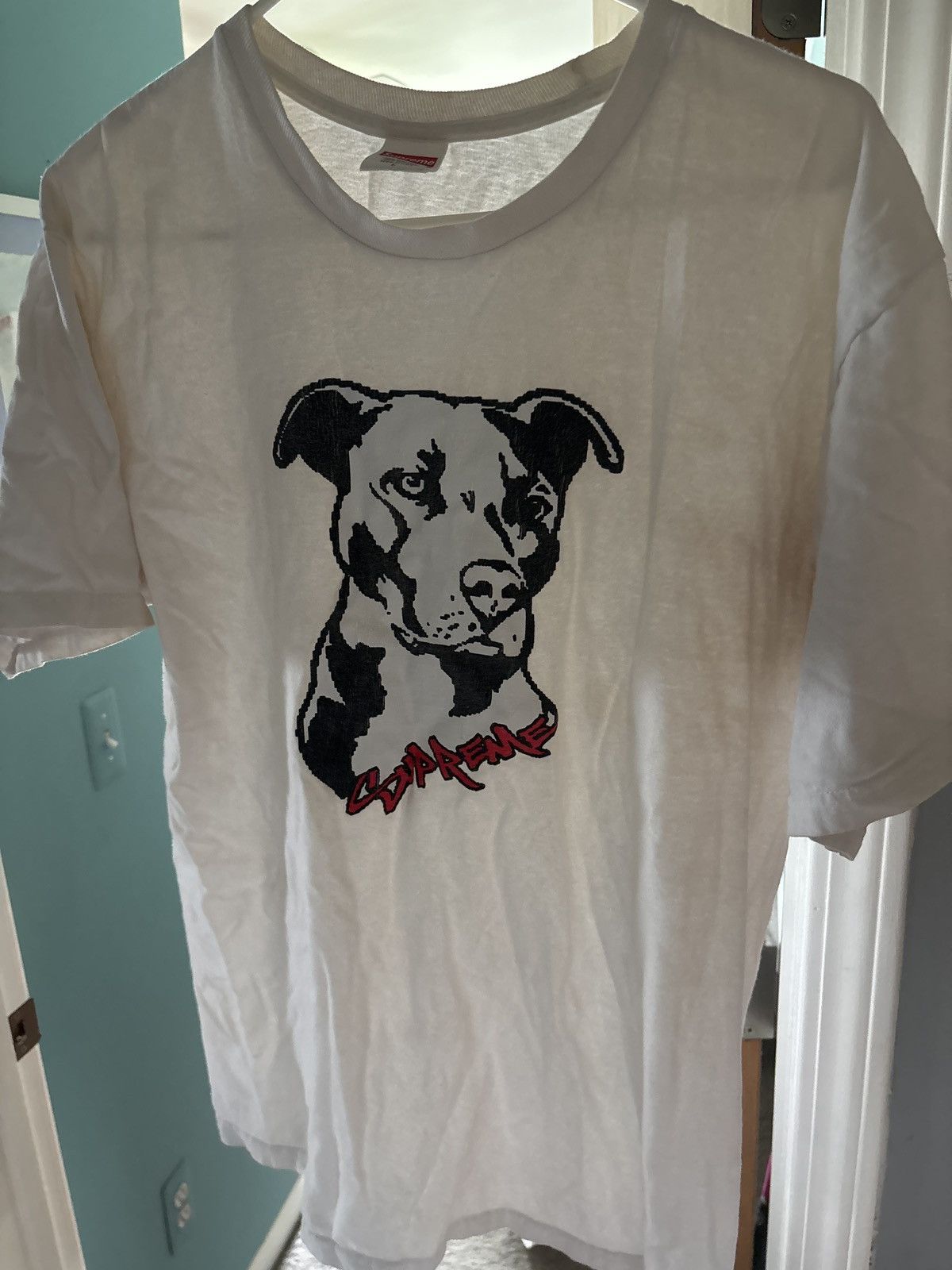 ★22SS WEEK19★Supreme Daido Moriyama Dog Tee Supreme SS22 Week 19 Daid Moriyama Dog Tee Printing Round