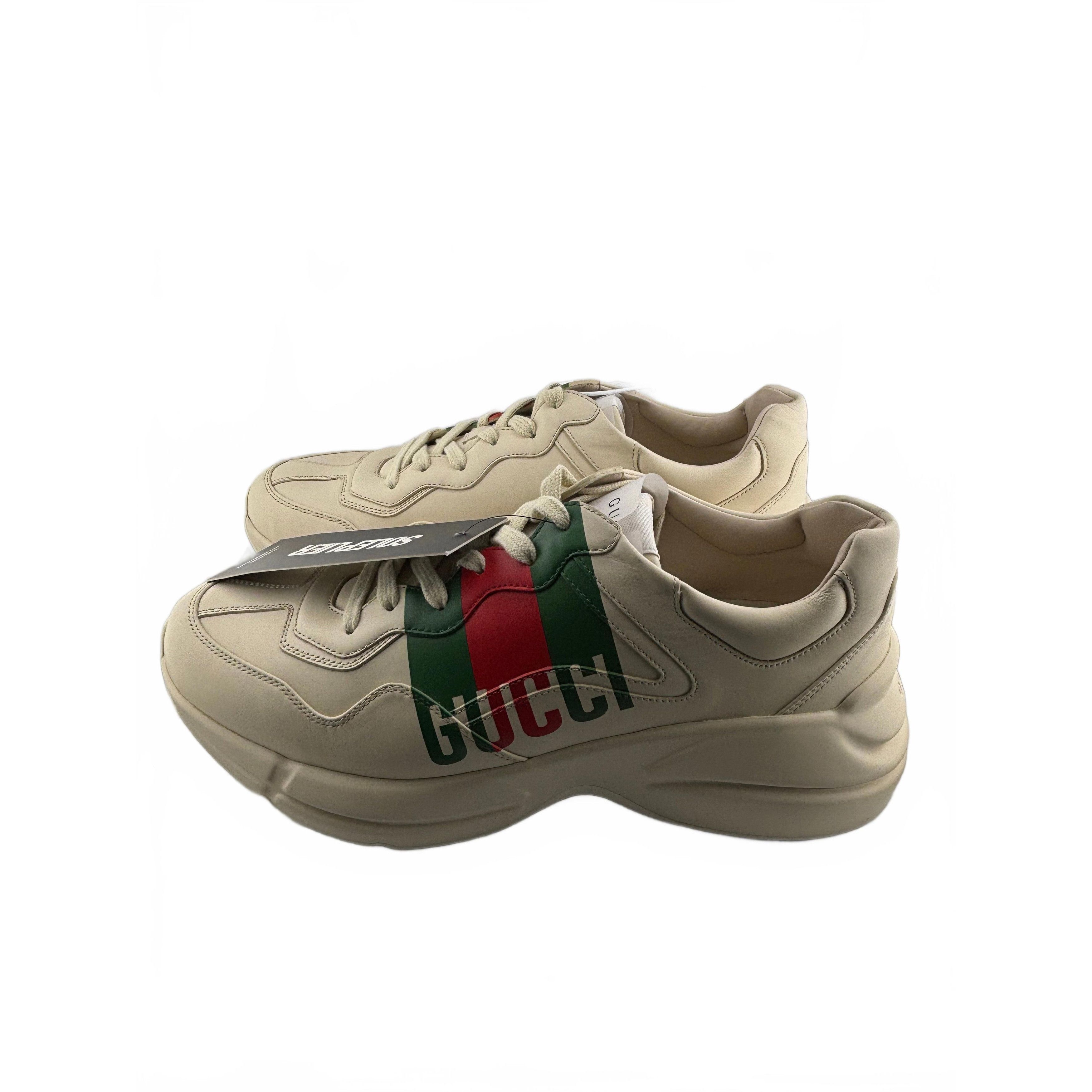 Gucci Gucci Ryton Gucci Web Ivory Size US 10 / EU 43 - 2 Thumbnail