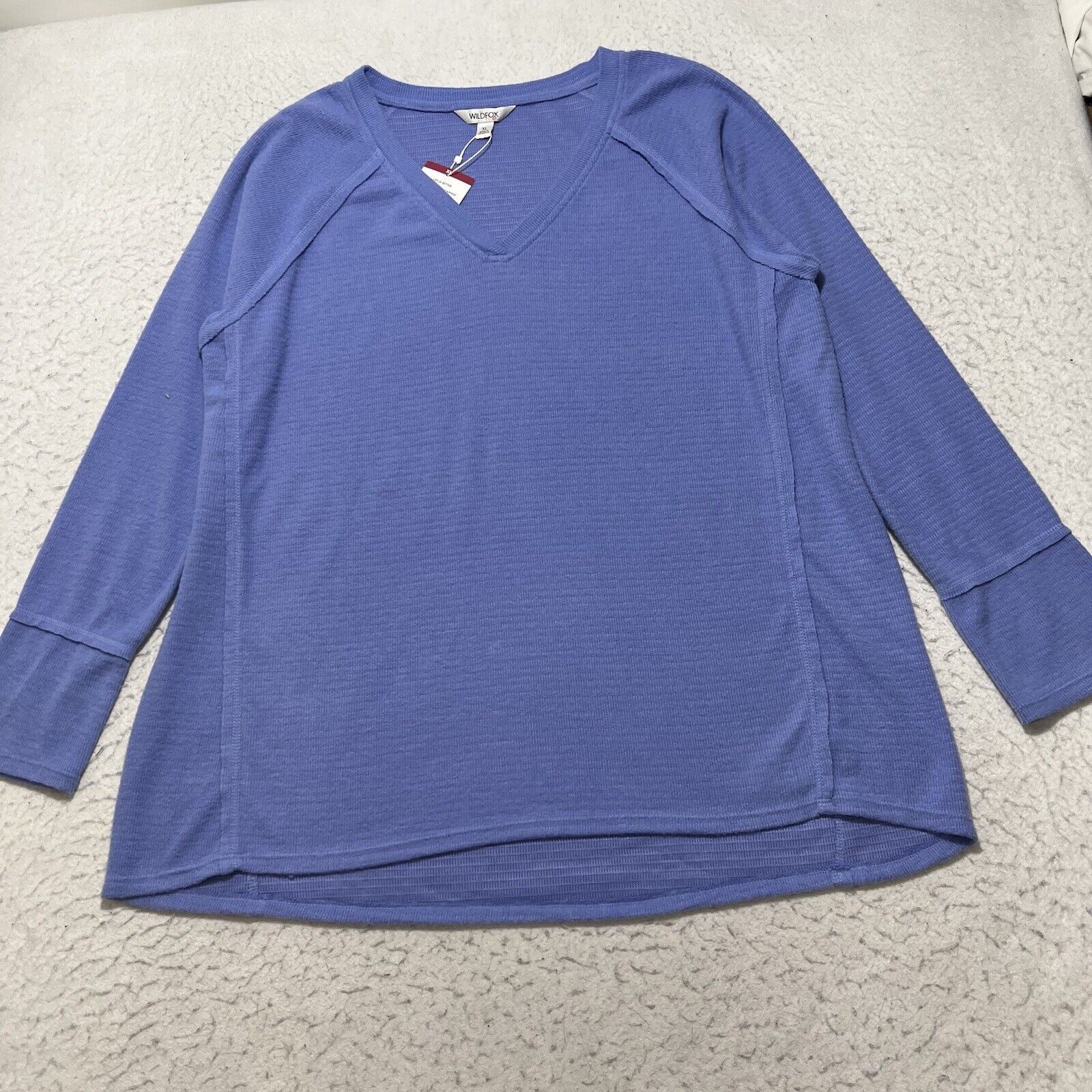 Wildfox WildFox V-Neck Purple Orchid Soft Sweater Long Sleeve Size XL / US 12-14 / IT 48-50 - 1 Thumbnail