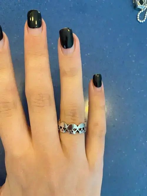 Other Vintage Ancient Skeleton Silver Punk Adjustable Size ONE SIZE - 2 Thumbnail
