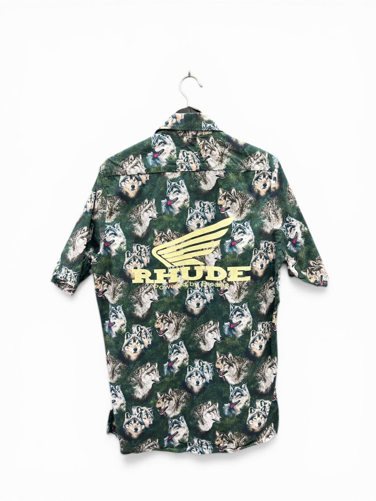 Rhude Rhude Wolf in the Pines Button Up Shirt Size US M / EU 48-50 / 2 - 2 Thumbnail