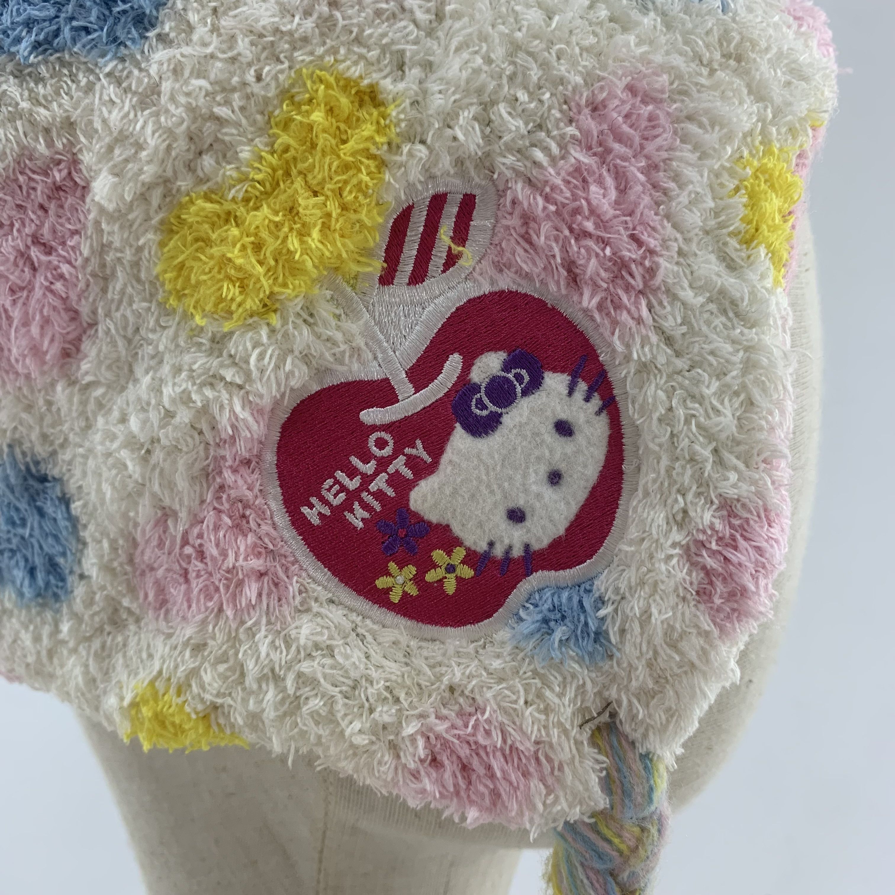 Anime × Japanese Brand × Vintage Hello Kitty Beanie Earflap Snowcap Size ONE SIZE - 5 Thumbnail