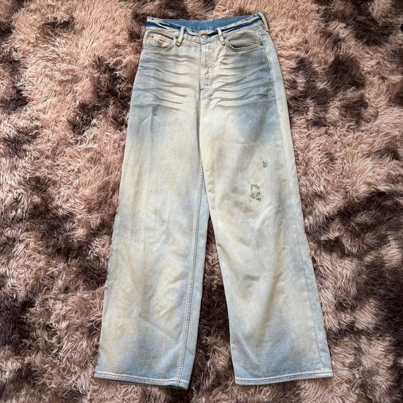 Acne Studios 1981M Cat Scratch Jeans - dmc