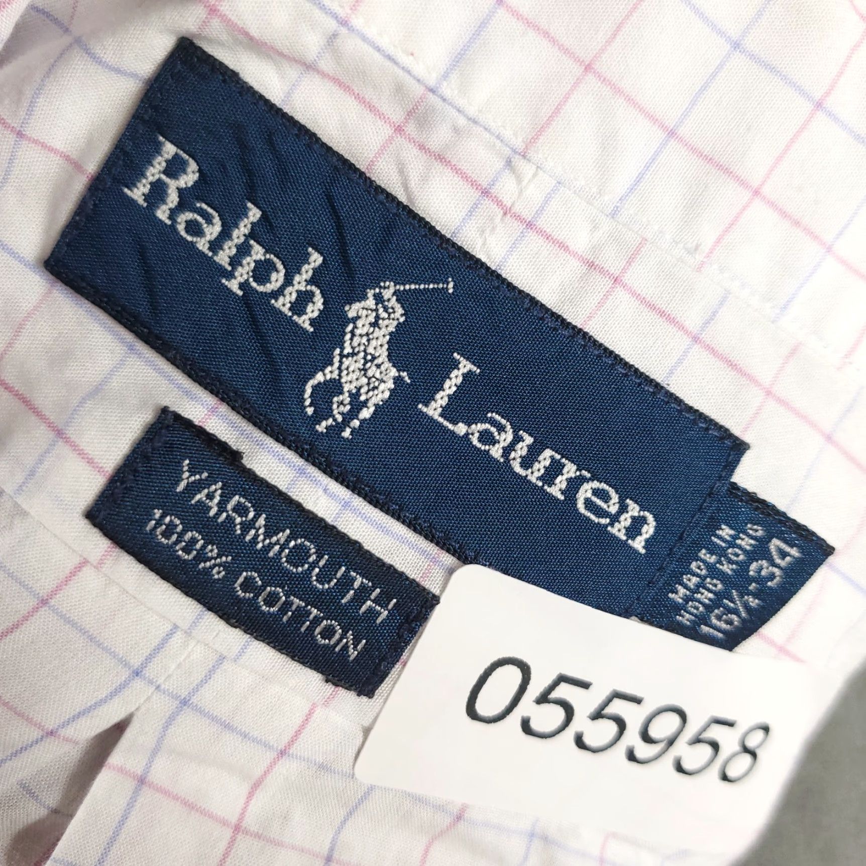 Ralph Lauren Ralph Lauren Shirt Size 16.5 White Red Blue Check Dress Button Up Long Sleeve Size 42R - 8 Thumbnail