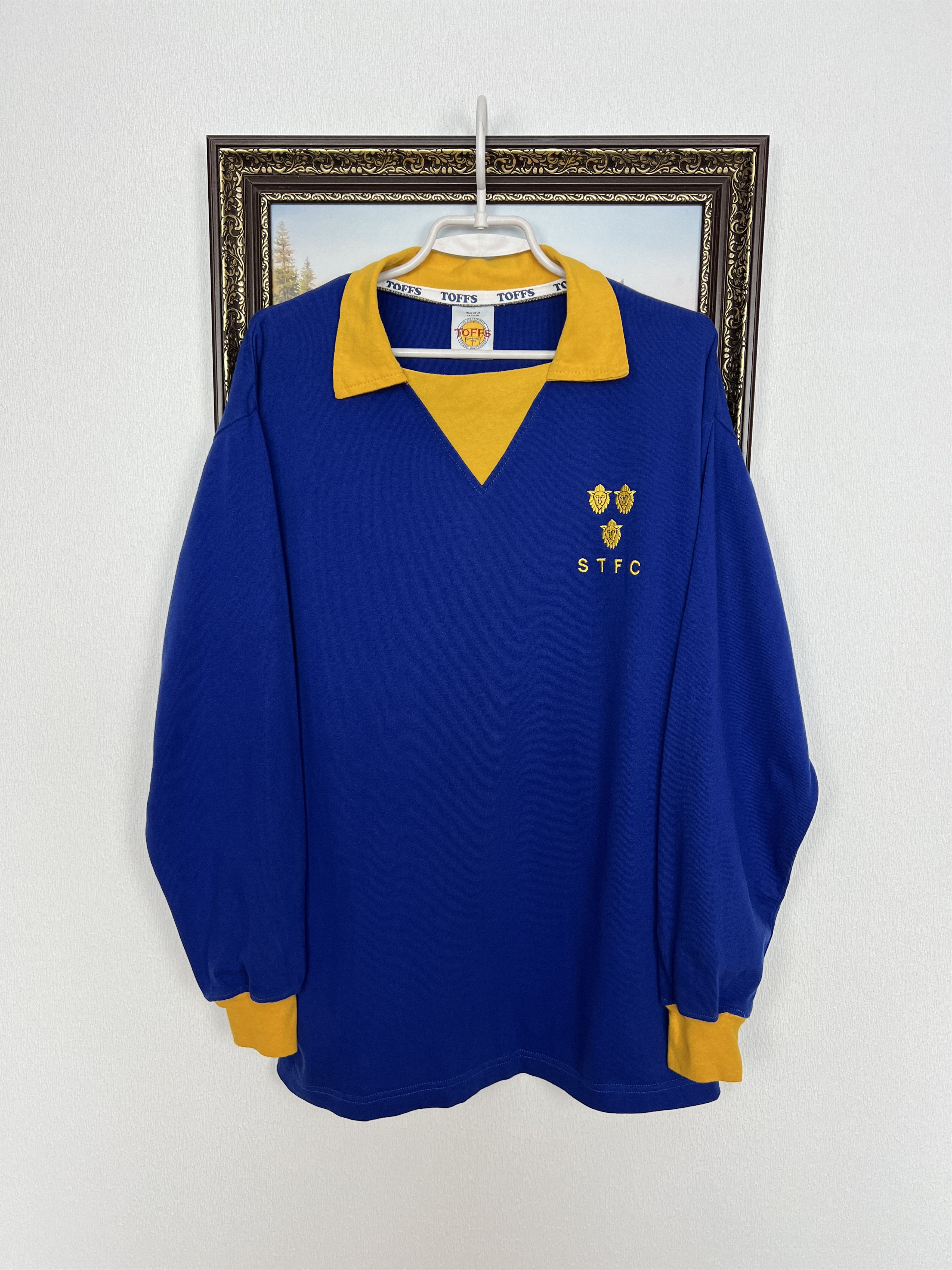 Toffs Shrewsbury Town 1970 -1977 Retro Football Shirt Toffs Size US L / EU 52-54 / 3 - 1 Thumbnail