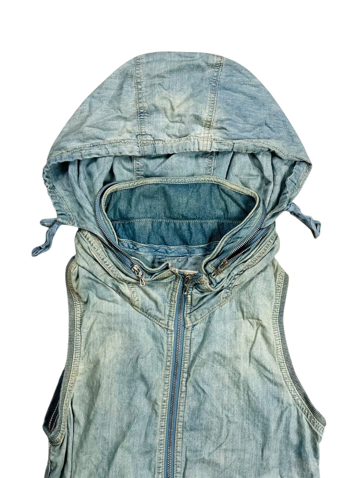 If Six Was Nine 2000s GOA - Apocalypse Style Vest Hooded Size US M / EU 48-50 / 2 - 5 Thumbnail