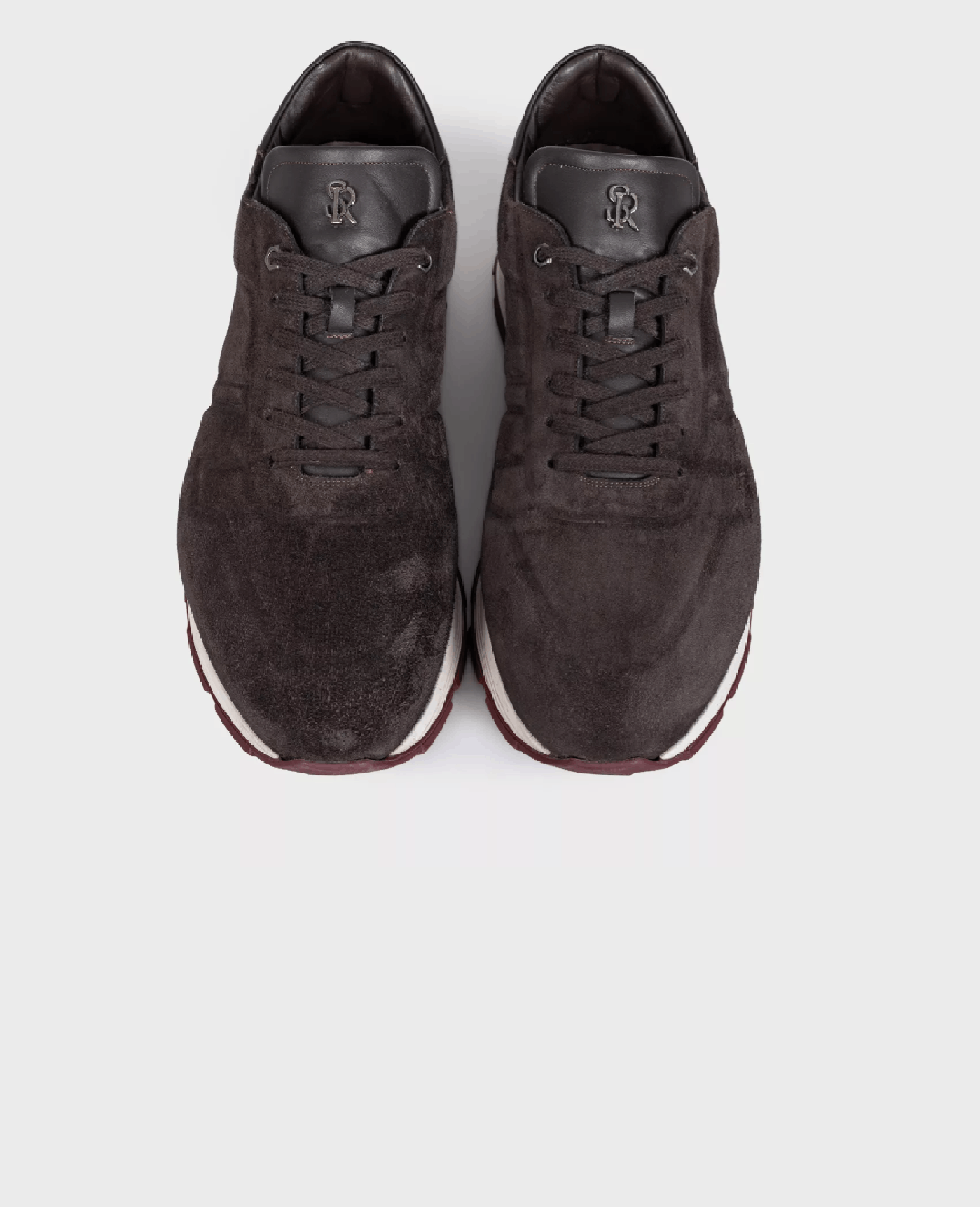 Stefano Ricci Stefano Ricci Men's Brown Leather and Suede Sneakers Size US 10 / EU 43 - 2 Thumbnail