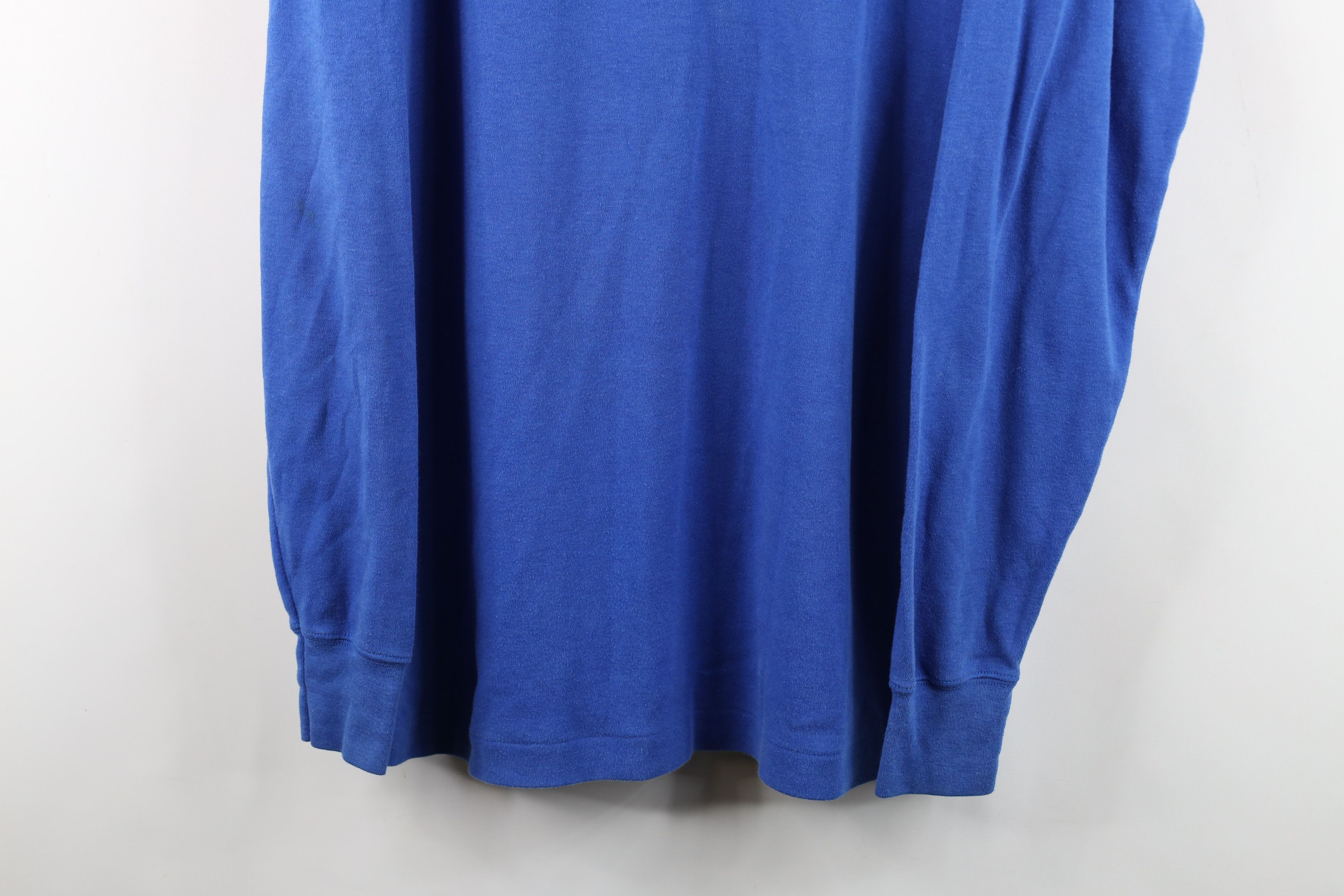 Vintage Vintage 90s Streetwear Soft Knit Long Sleeve Henley T-Shirt Size US XL / EU 56 / 4 - 3 Thumbnail
