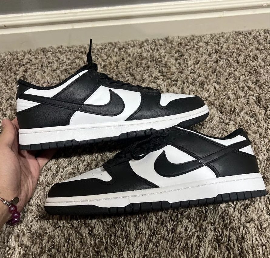 Nike W Nike Dunk Low Panda DD1501101 DD1391100 Size US 9.5 / IT 39.5 - 5 Thumbnail