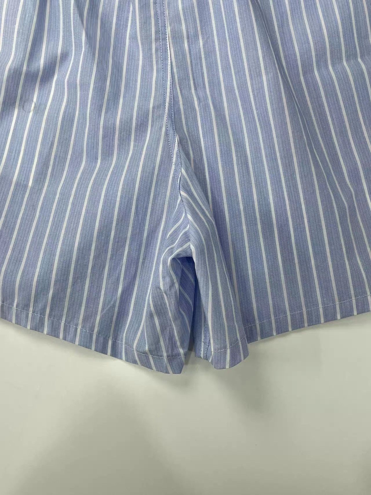 Dior Dior Size LBlue and white striped shorts Size US 32 / EU 48 - 15 Thumbnail