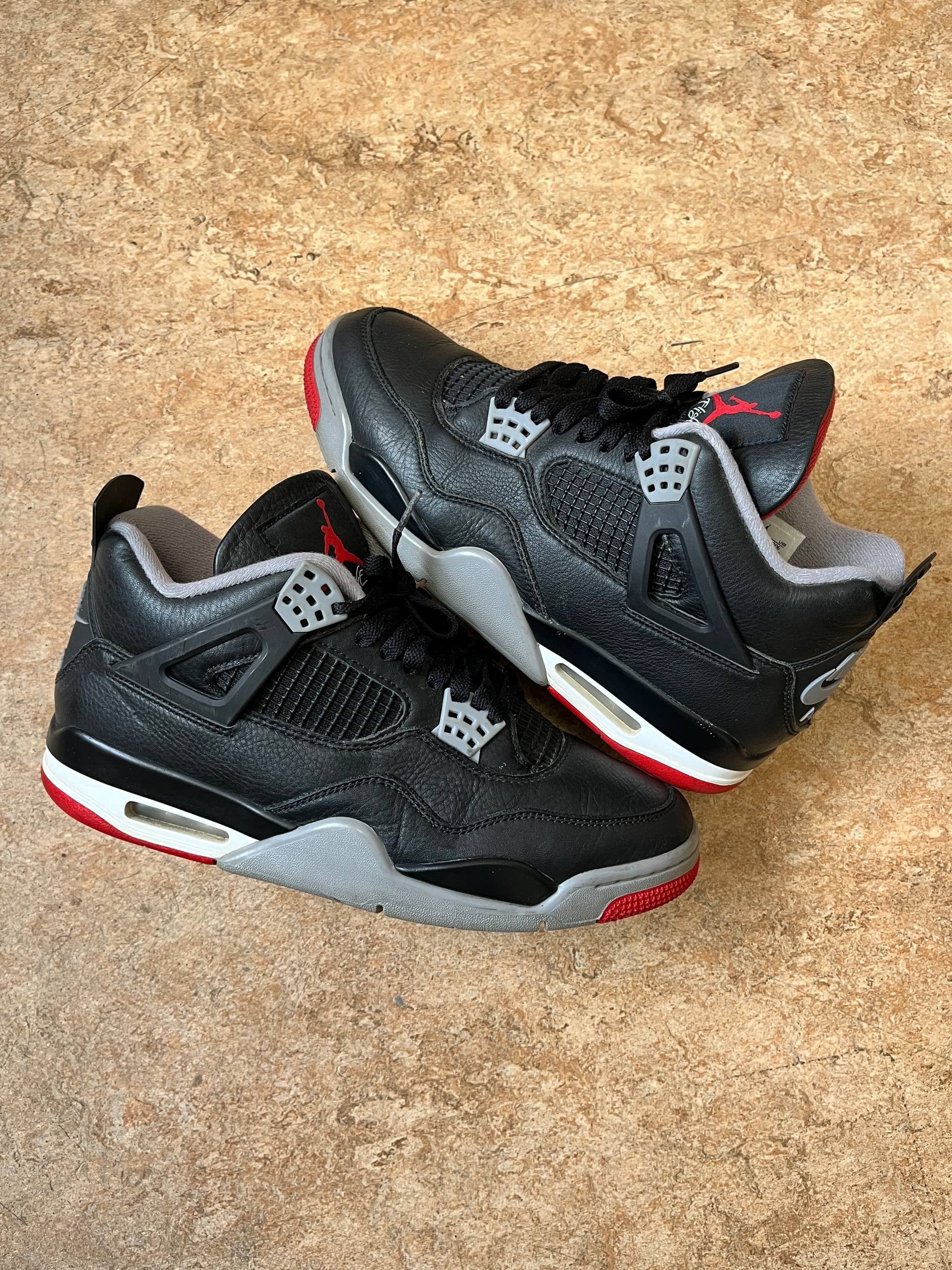 Jordan Brand Air Jordan 4 Retro Bred Reimagined FV5029-006 Size US 9.5 / EU 42-43 - 8 Thumbnail