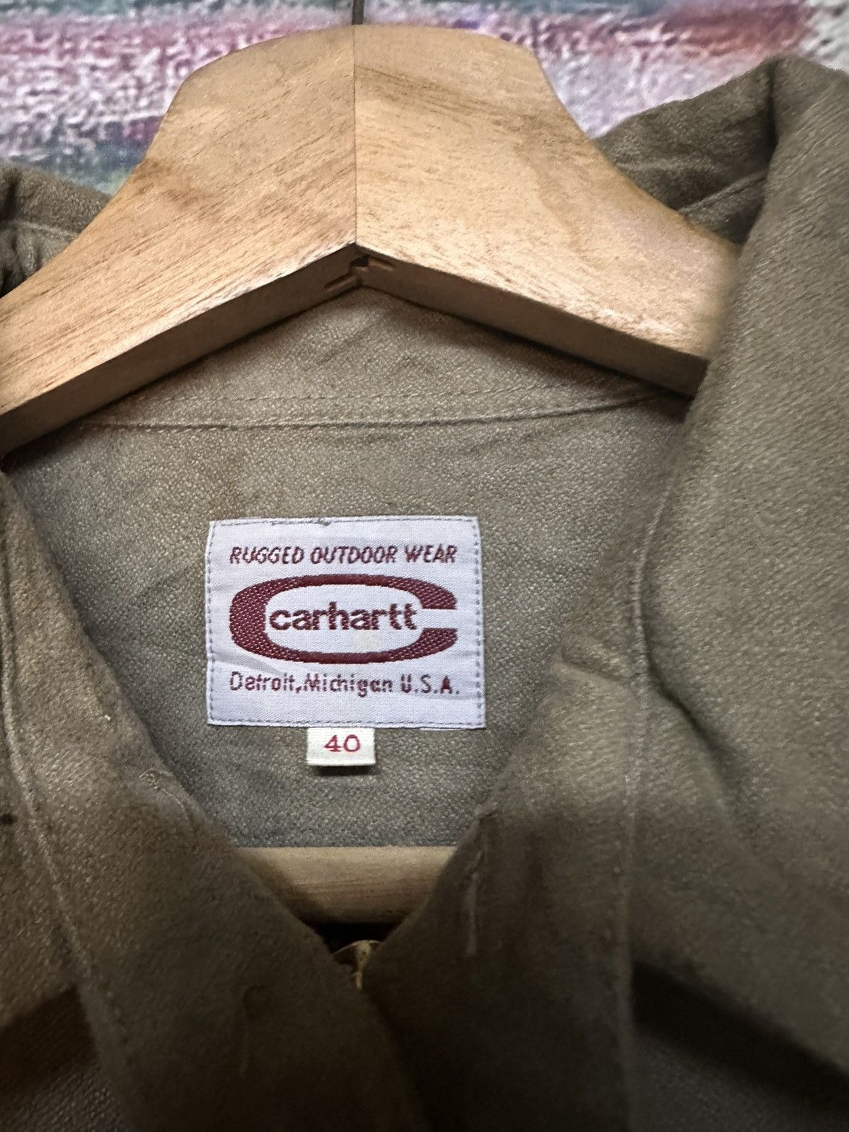 Carhartt Regged Outdoor Wear Carhartt Detroit Half zip Size US L / EU 52-54 / 3 - 7 Thumbnail