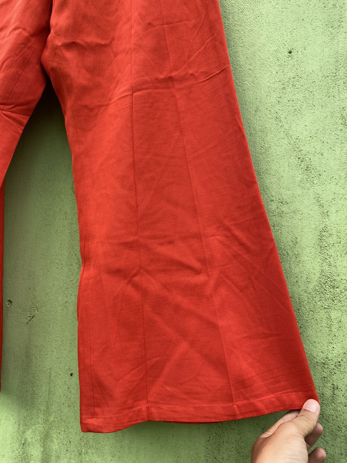 Yohji Yamamoto Yohji Yamamoto Red Pants Runaway Archive Japanese Luxury Size 22" - 6 Thumbnail