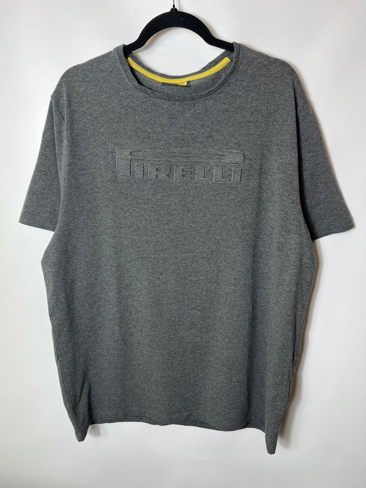 Pirelli Vintage streetwear racing Formula 1 Pirelli Grey T-shirt Size US L / EU 52-54 / 3 - 1 Thumbnail