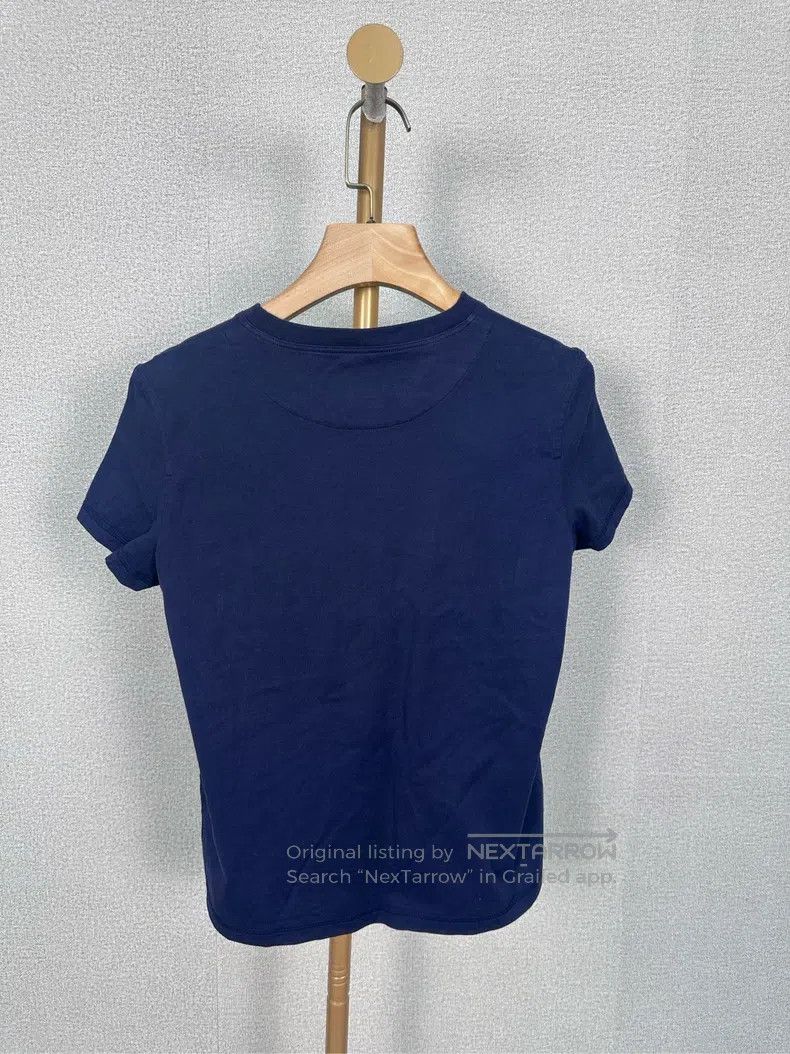 Hermes Hermes Navy blue pure cotton T-shirt Size XS / US 0-2 / IT 36-38 - 2 Thumbnail