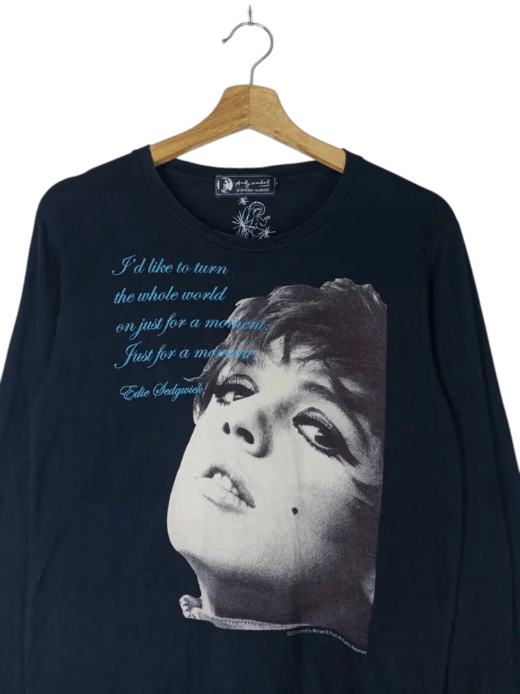 Hysteric Glamour Vintage Hysteric Glamour X Andy Warhol Long Sleeve Tshirt Size US M / EU 48-50 / 2 - 3 Thumbnail