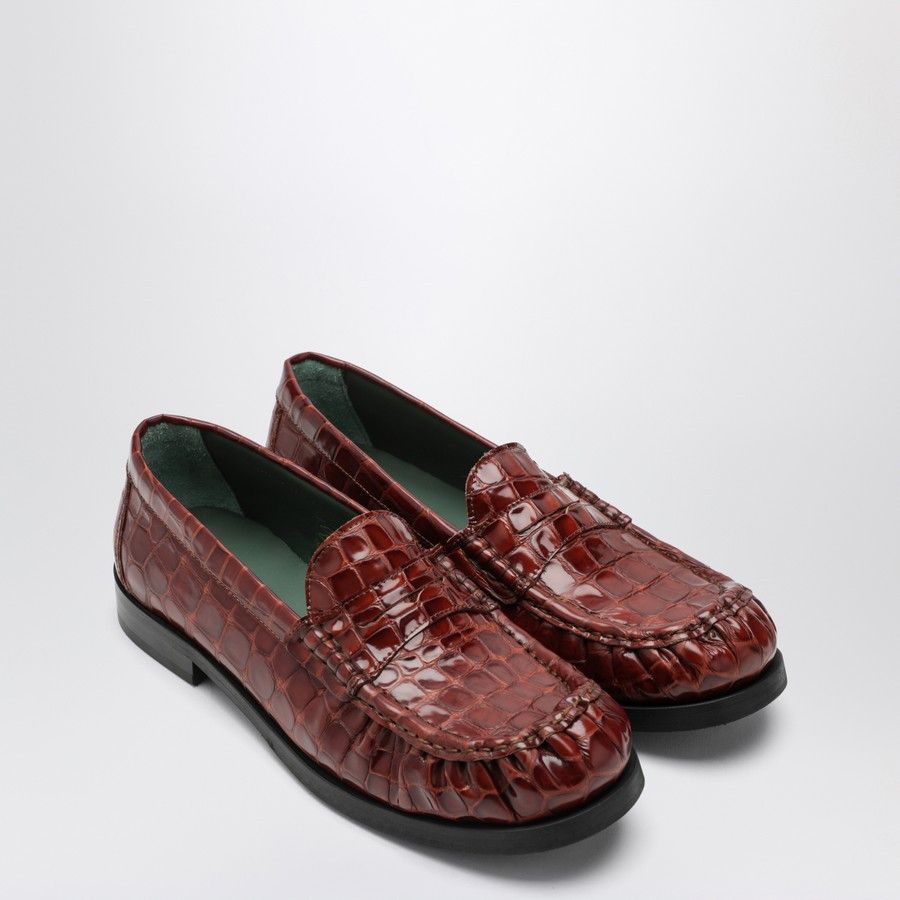 VINNY's o1d2blof1025 Moccasins Loafers in Brown Size US 12 / EU 45 - 2 Thumbnail