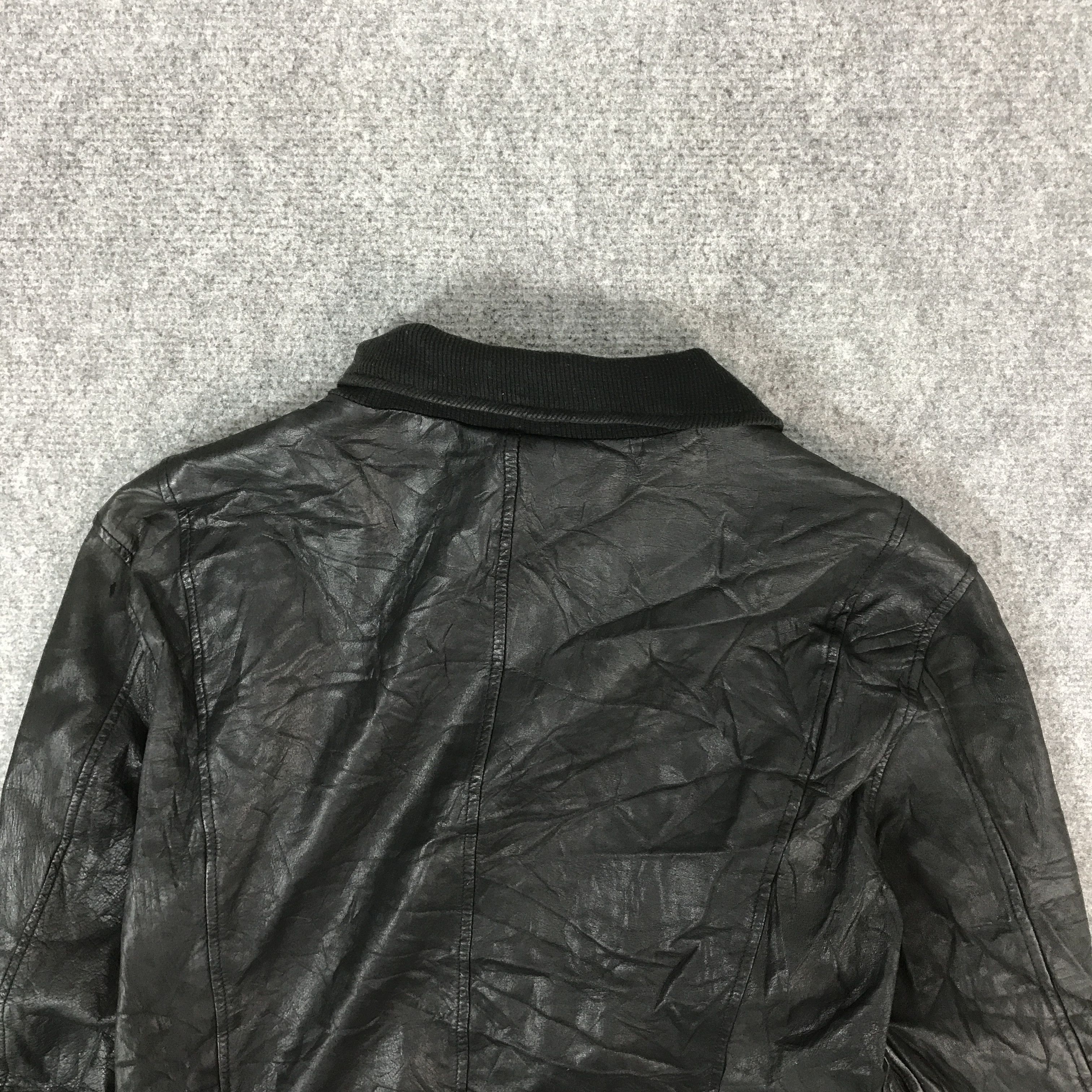 If Six Was Nine JAPANESE STYLE FLY LEATHER JACKET K69B4 Size US M / EU 48-50 / 2 - 4 Thumbnail
