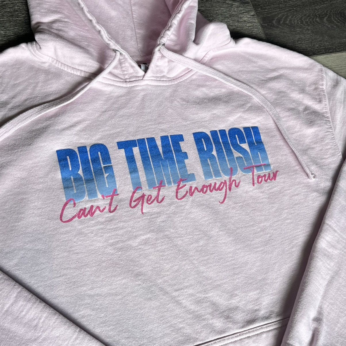 Band Tees Big Time Rush Baby Pink Can’t Get Enough Tour Band Hoodie Size US L / EU 52-54 / 3 - 3 Thumbnail